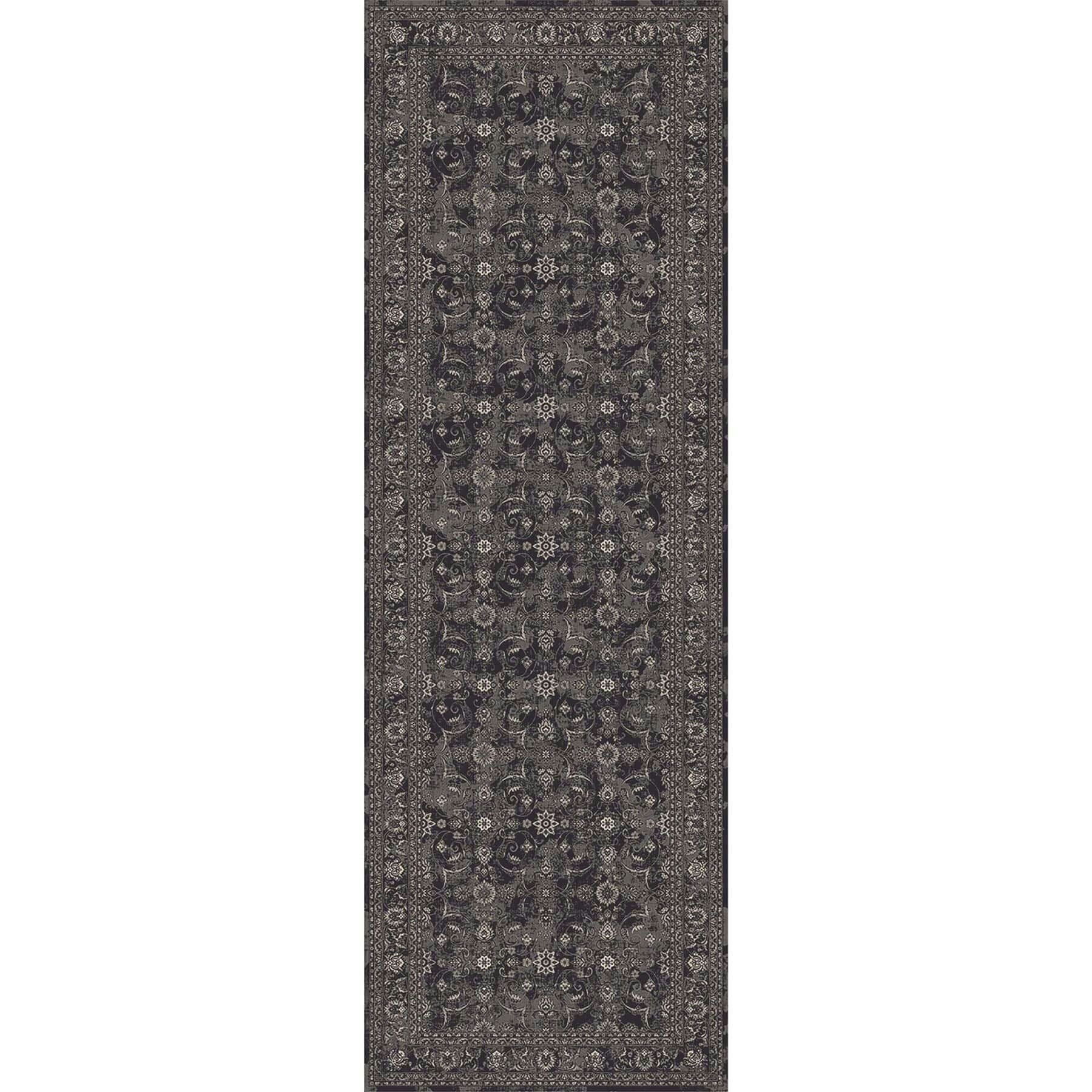 Rackhams Nuza Vintage Washable Rug - 60X180 Cm