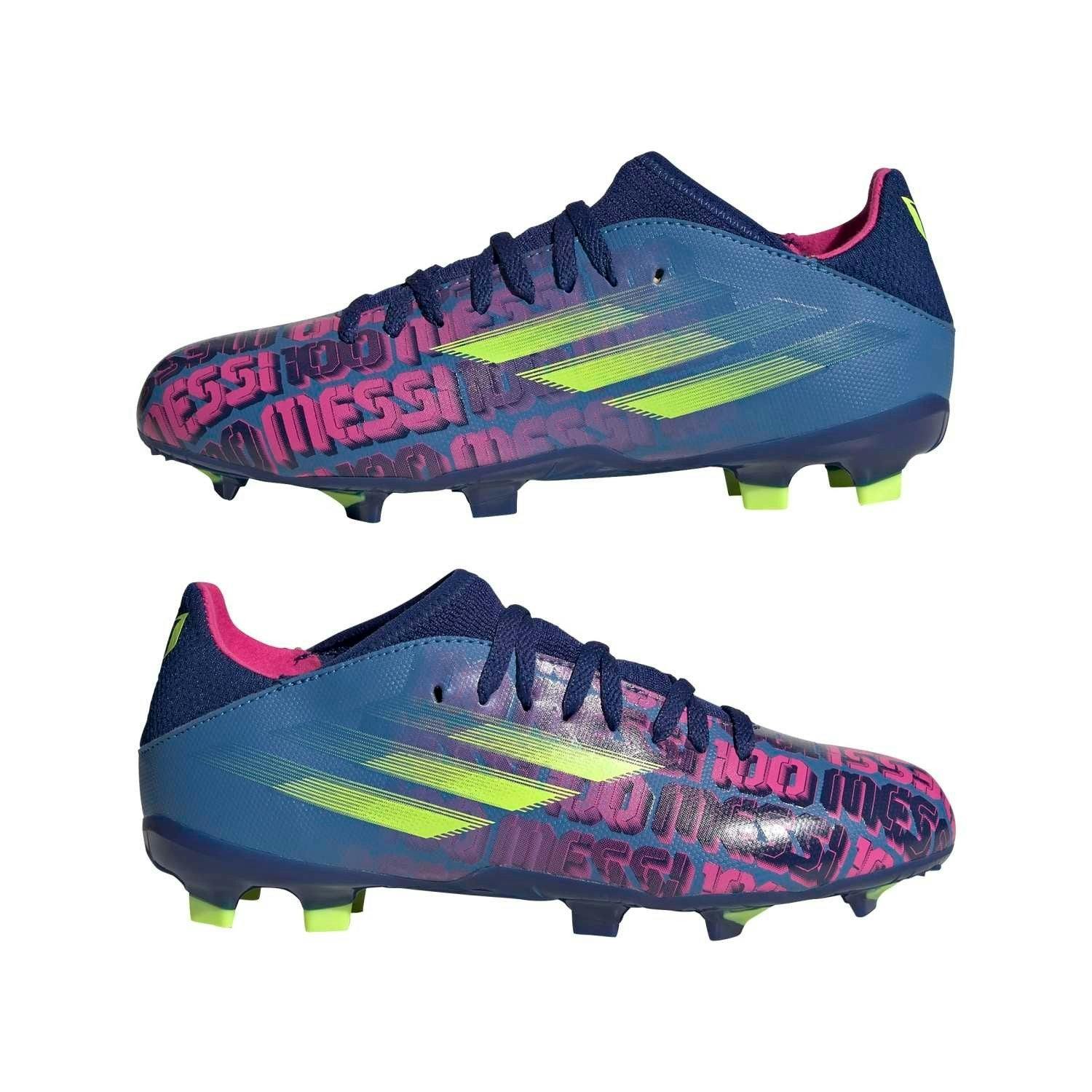 Adidas Junior X Speedflow Messi.3 Fg Football Boots Fy6932 - Uk Kids 10 Eu 28