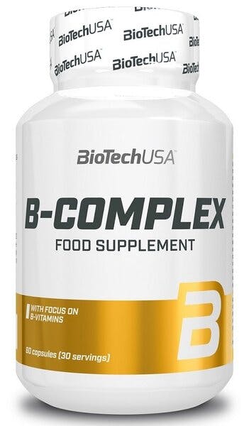 Biotechusa B-Complex 60 Capsules - Image 3