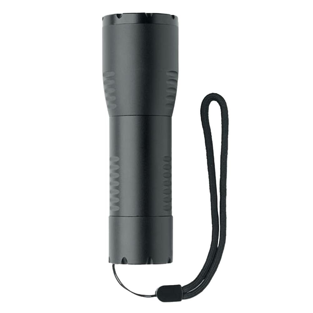 Midocean Black Enta Aluminium Led Hand Torch - One Size