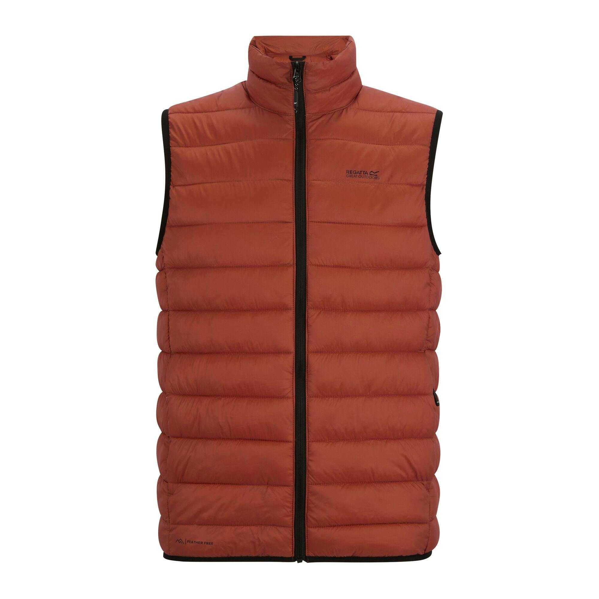 Regatta Men's Marizion Quilted Gilet - Brick - 3XL - Brick - 100% Polyamide