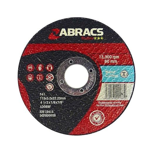 Rackhams Ph12530dm Phoenix Ii Dpc Metal Cutting Disc - 125Mm X 3Mm X 22Mm