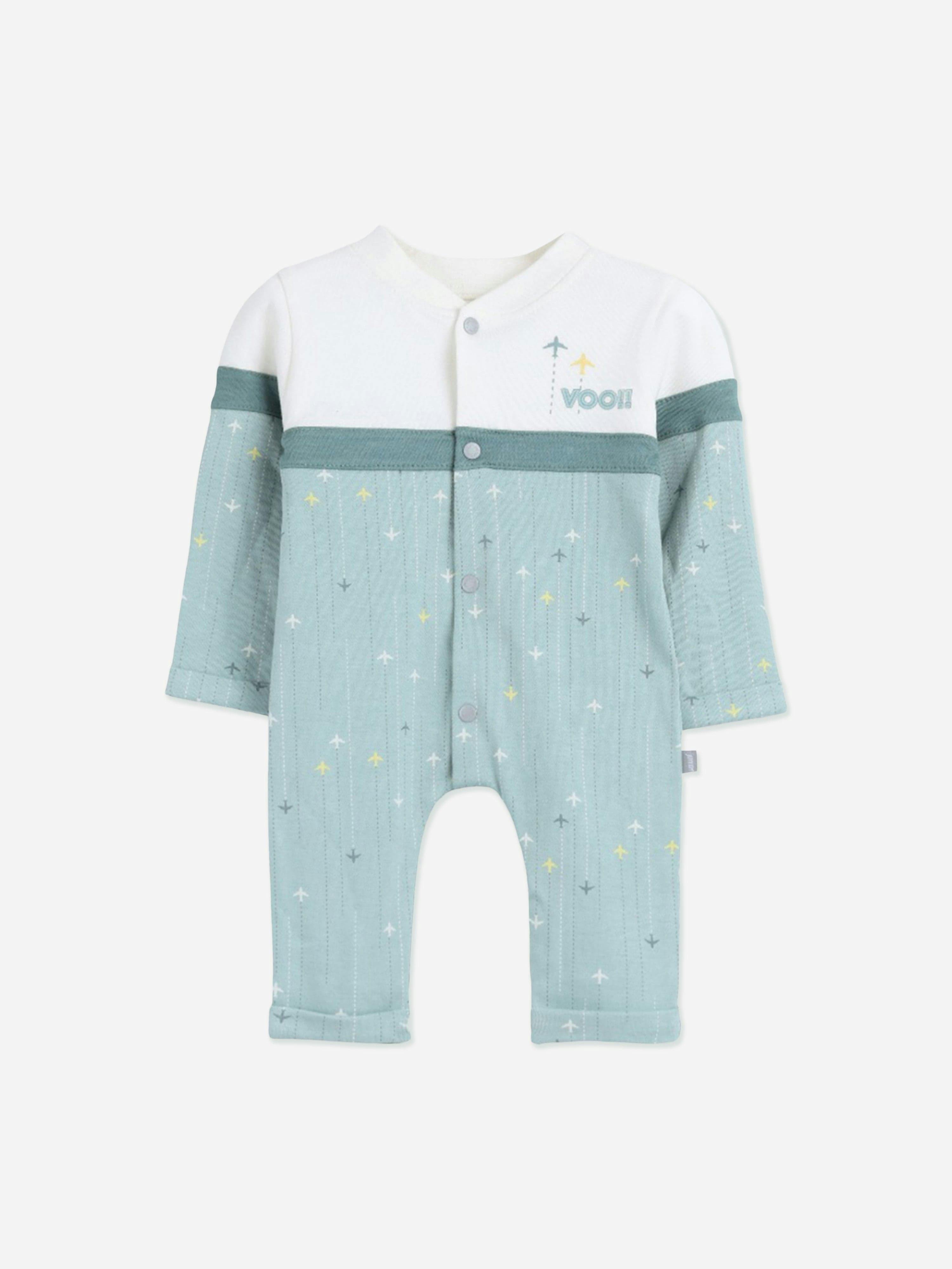 Mininio Men's Green Baby Boys Knitted Overall In - 3 - 6 Mths