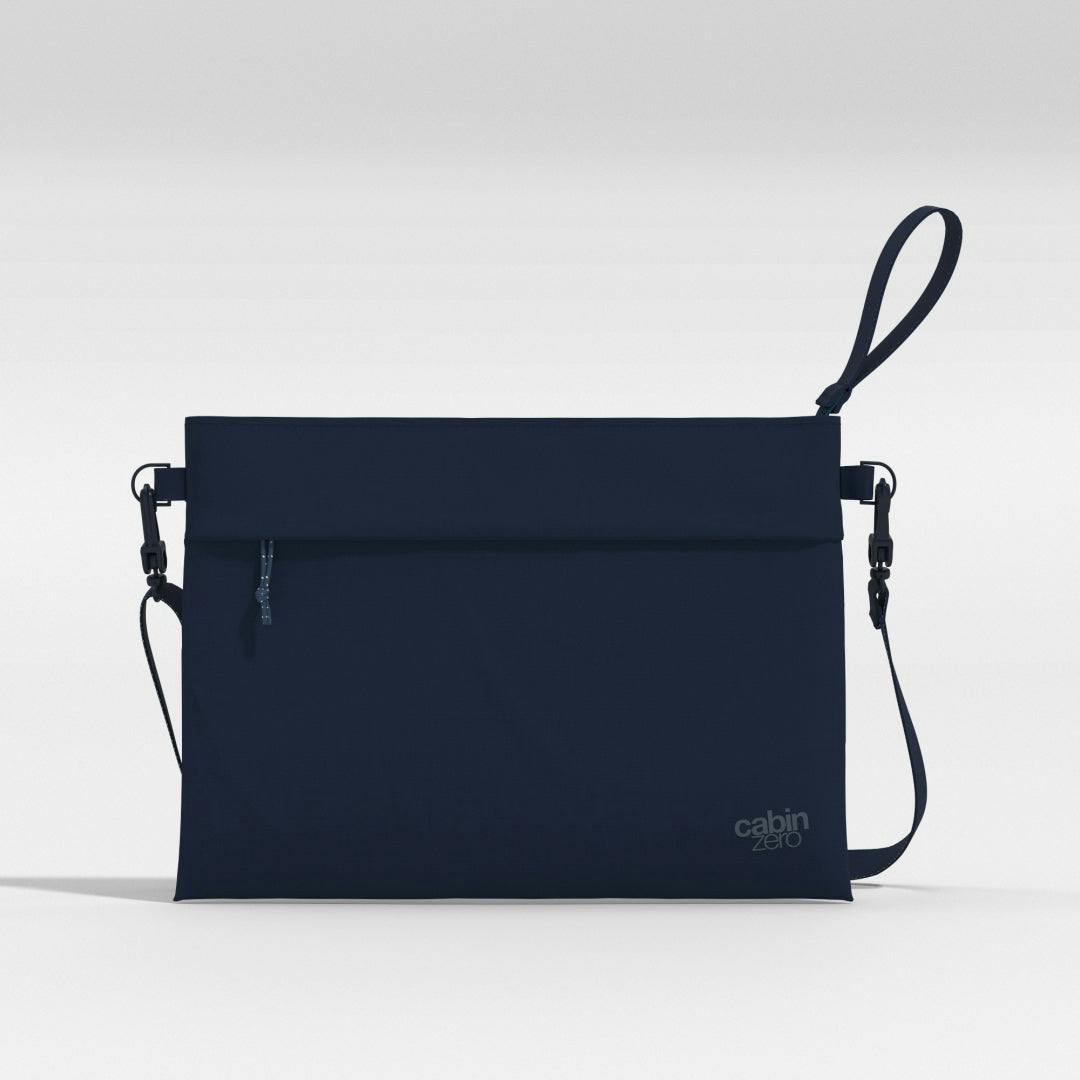 Cabinzero Blue Classic Sacoche 2.5L, Minimalist Crossbody Bag With Rfid Pocket - Shimmer