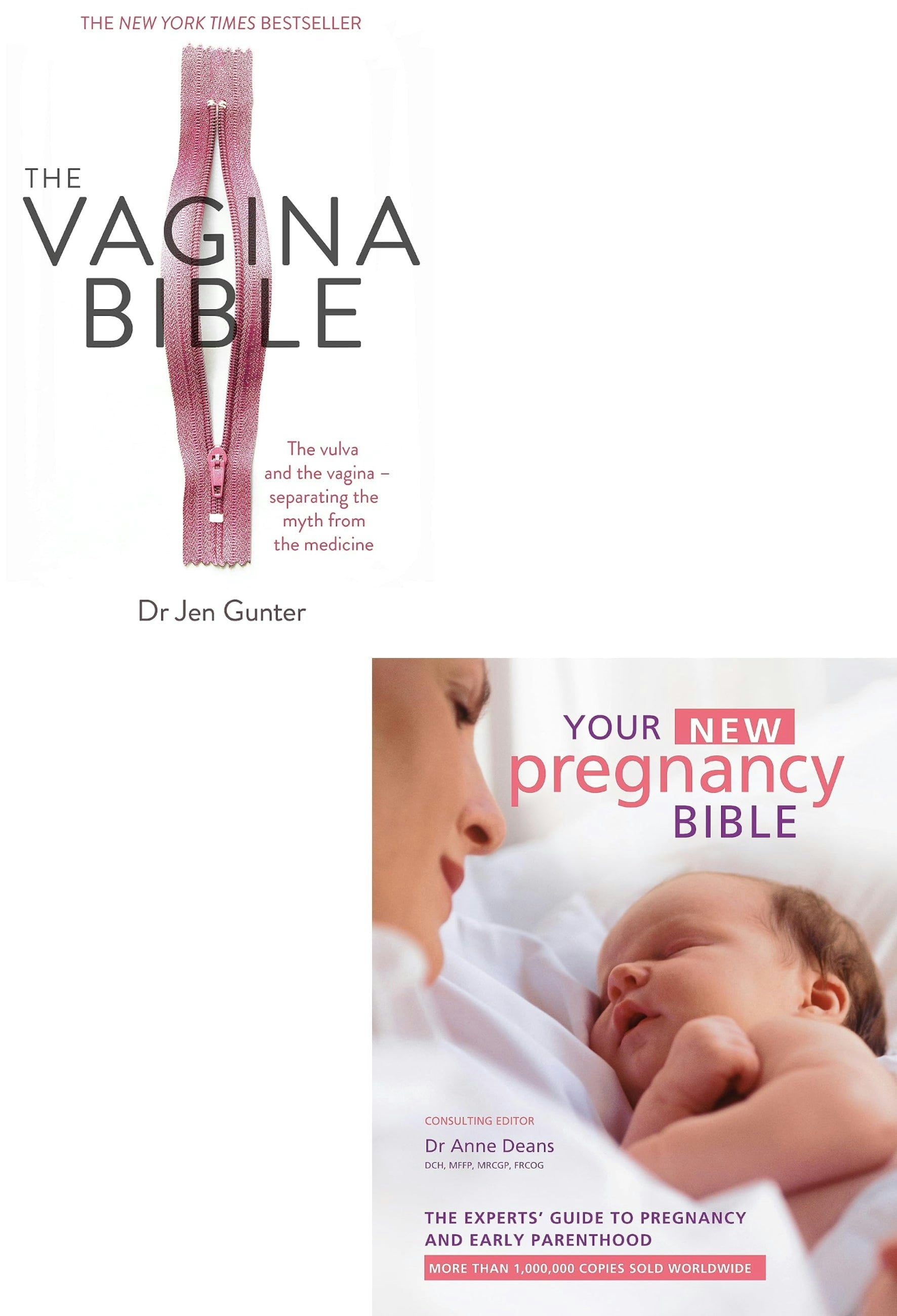 Various Publishers Yours New Pregancy Bible (Hardback), The Vaginal Bible 2 Books Collection Set
