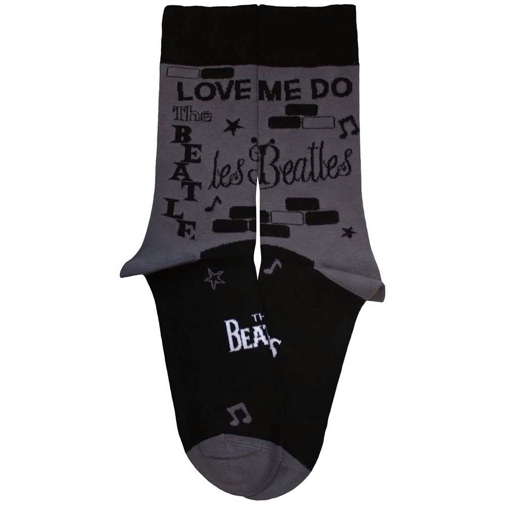 Paradiso Clothing Unisex Grey The Beatles Cavern Ankle Socks