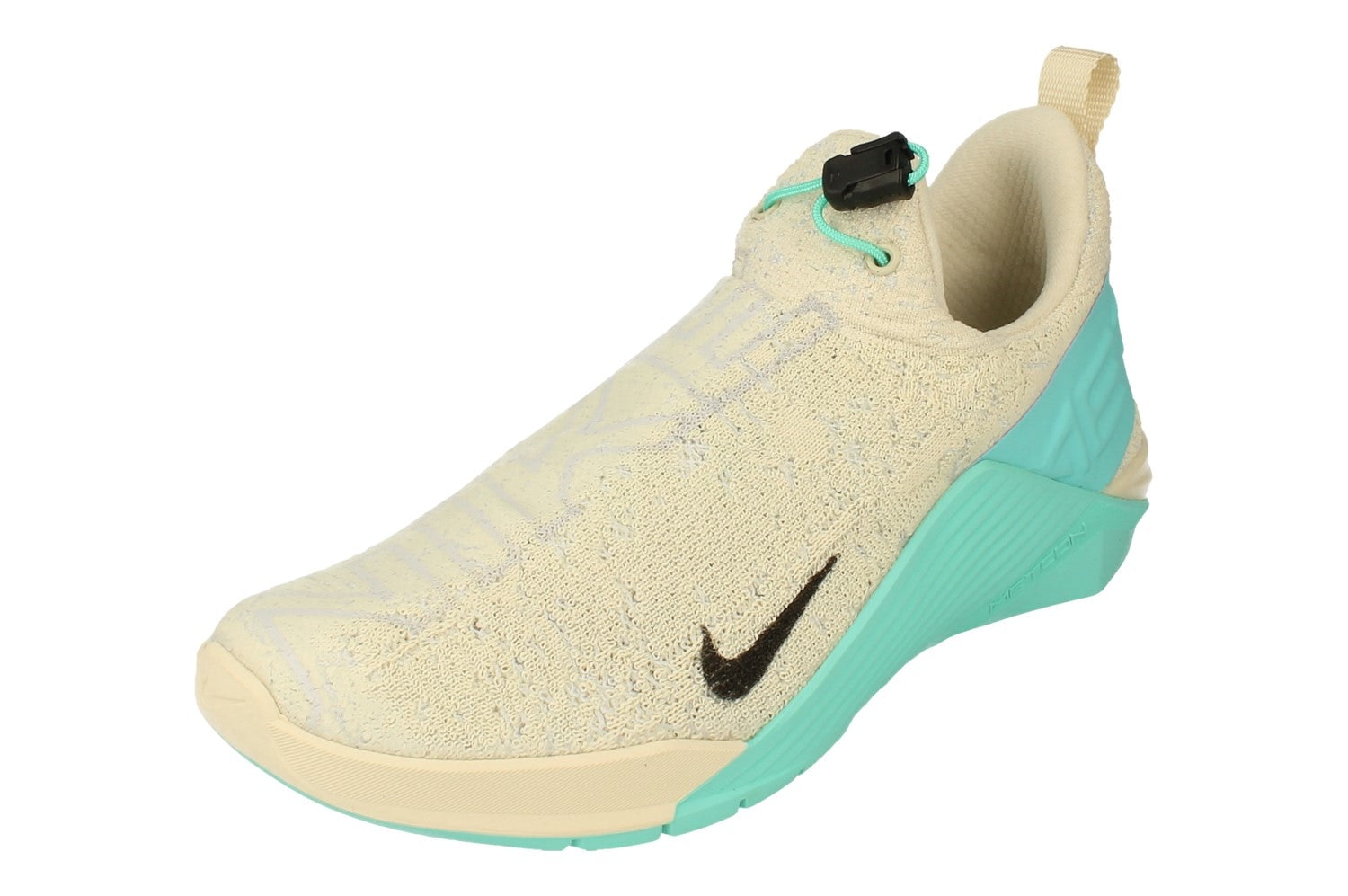 Nike Women's Light/Cream/Black React Metcon Bq6046 203 - Size 7.5