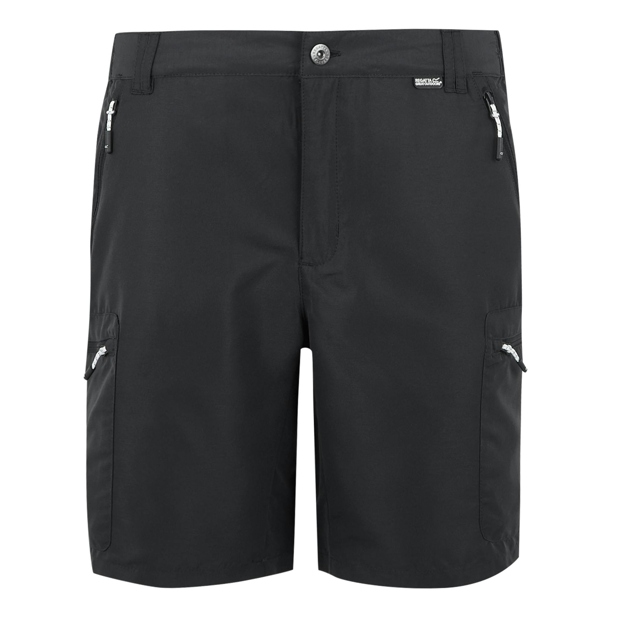Regatta Men's Leesville Iii Shorts - Ash - 40R - Ash - 100% Polyester