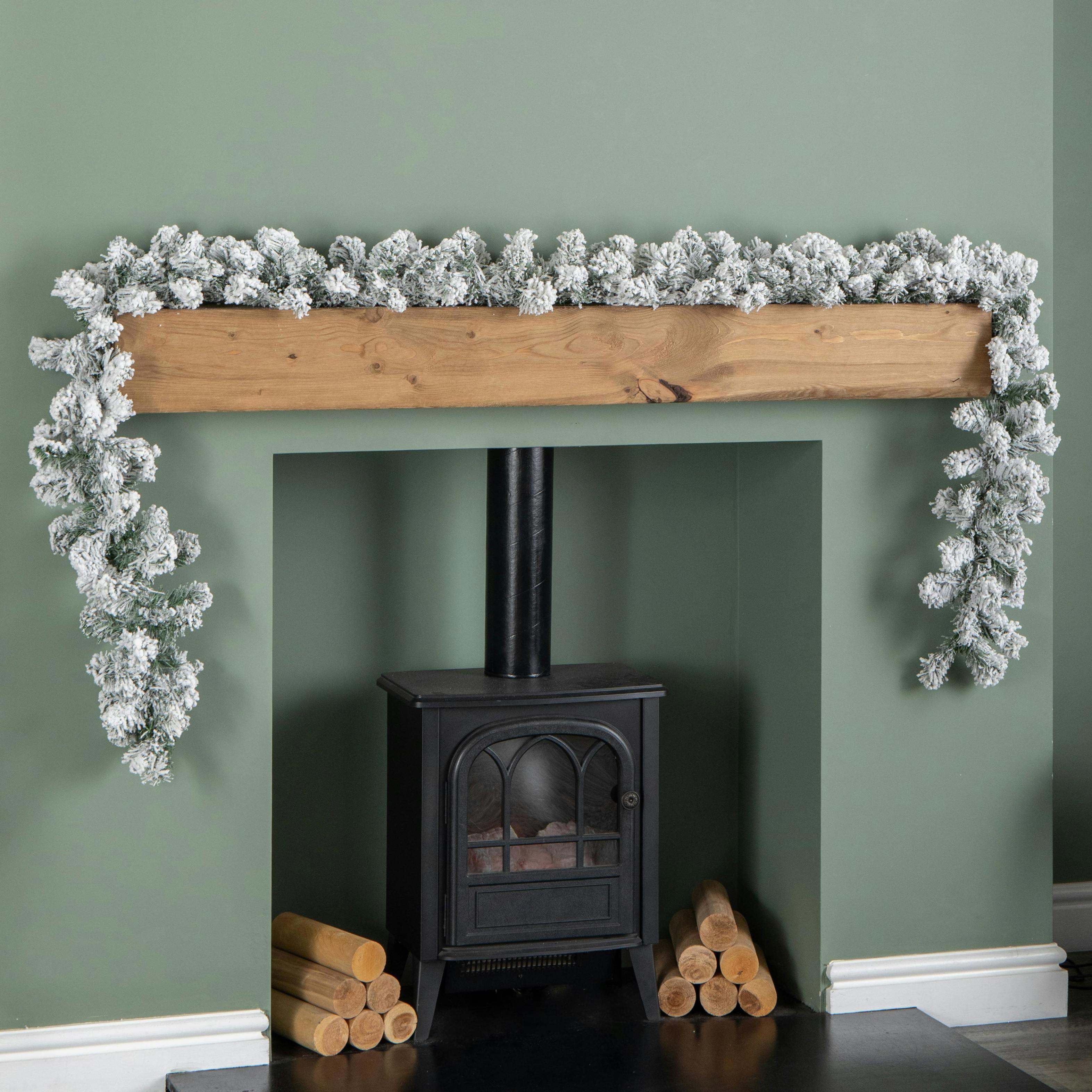 Samuel Alexander - Christmas Garland - Imperial Snowy - 270cm - 180 Tips - Image 3
