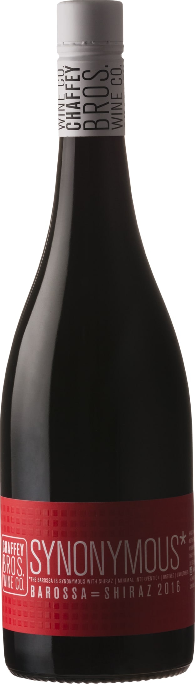 Various Wine Red/Purple/Light Chaffey Bros Wine Co Synonymous Shiraz 2021 75Cl - Pack Of 6