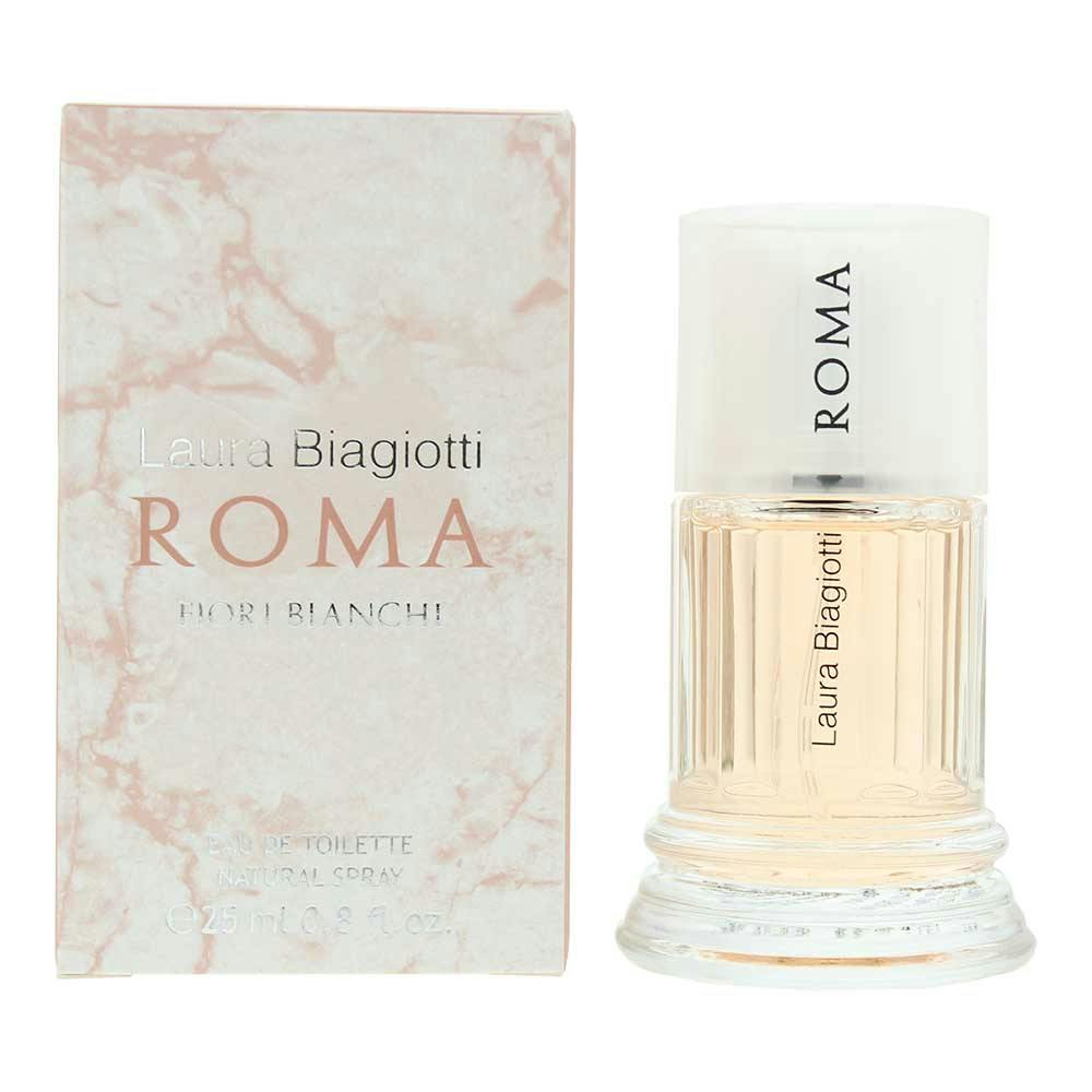 Laura Biagiotti Roma Roma Fiori Bianchi Eau De Toilette 25Ml