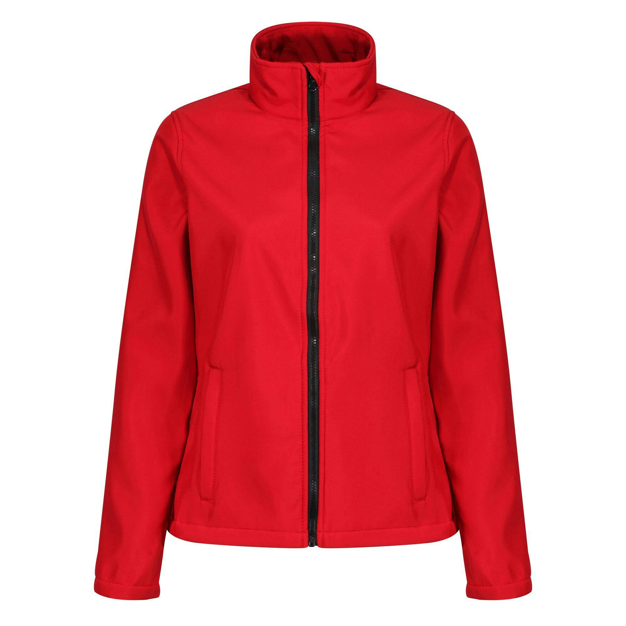 Regatta Standout Womens/Ladies Ablaze Printable Soft Shell Jacket - Red - Size 16 UK - Image 2