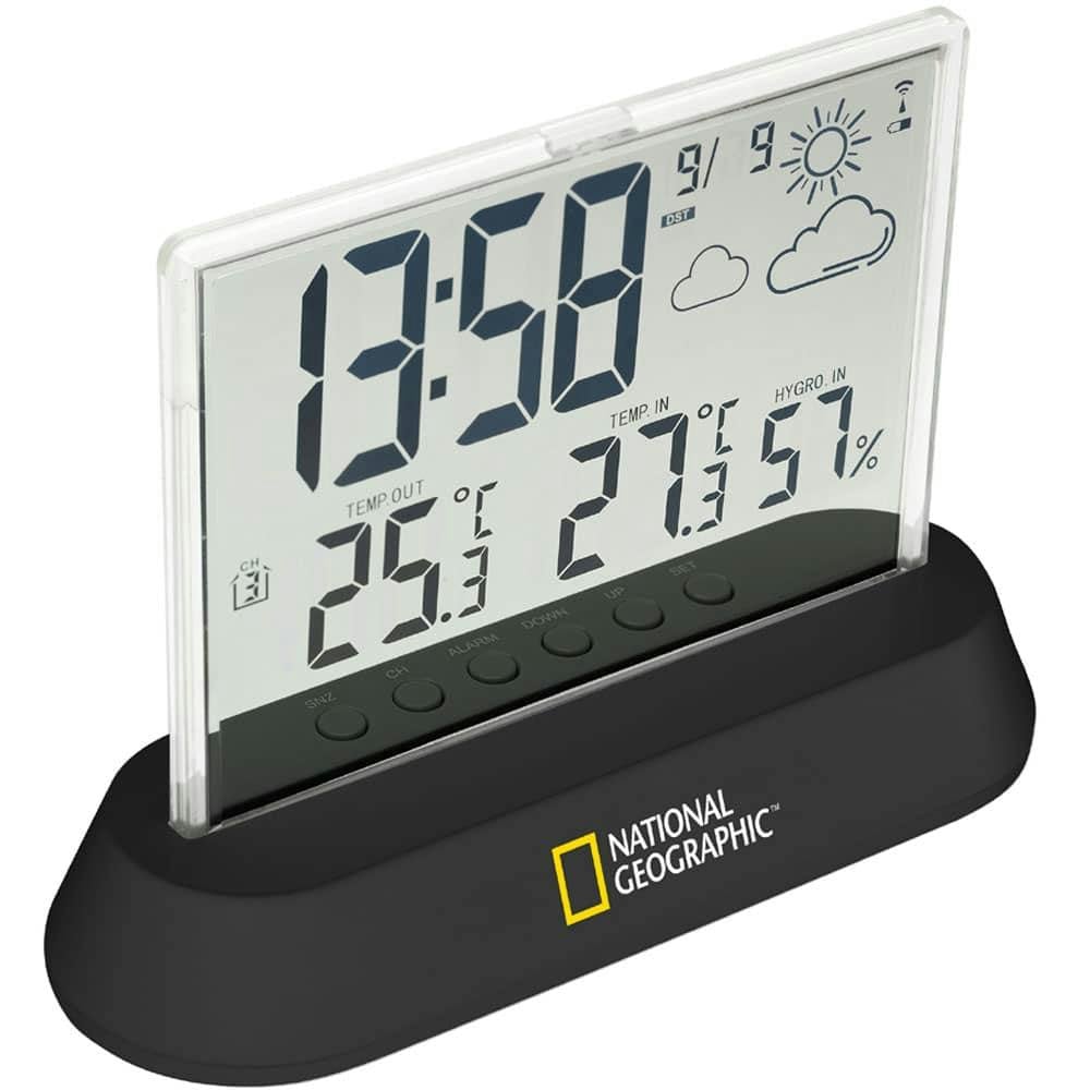 Rackhams Transparent Weather Station Clock