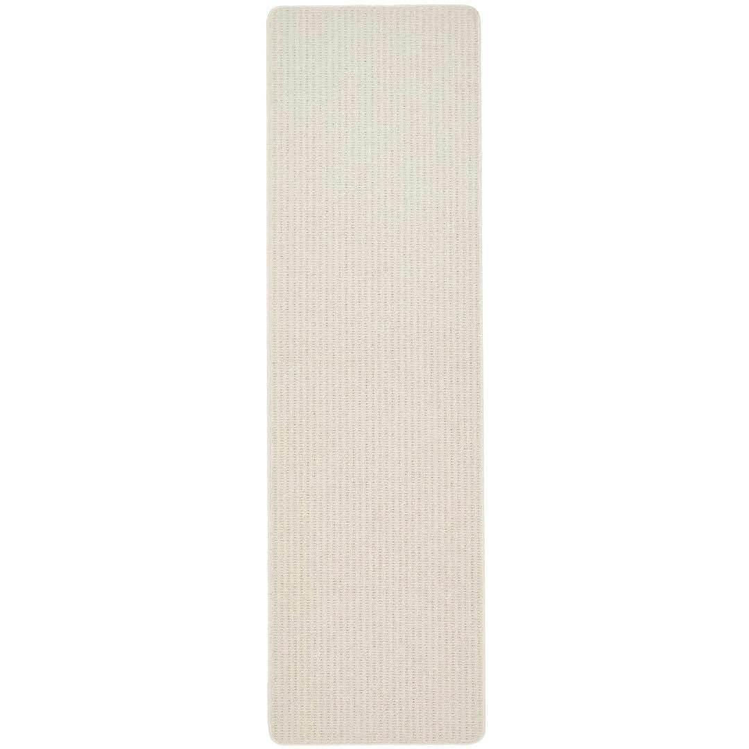 The Rugs Cream Washable Waffle Texture Mat And Runner - 67X230 Cm