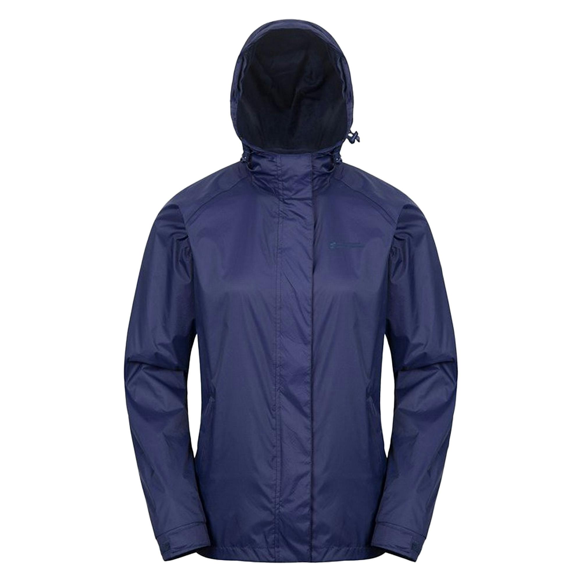 Mountain Warehouse Women's Blue / Torrent Waterproof Jacket - 14 Uk - 100% Polyester