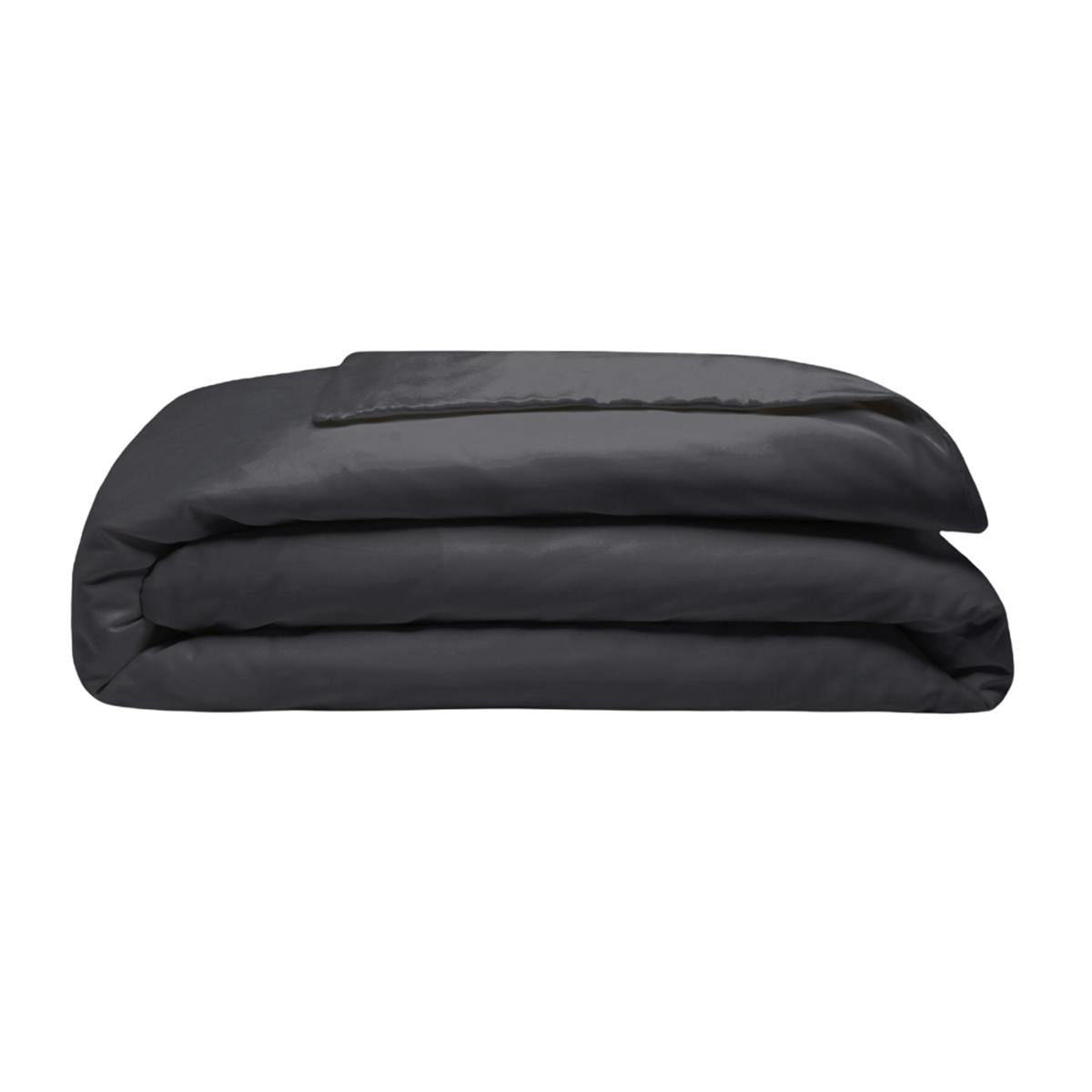 Belledorm Black 200 Thread Count Egyptian Blend Duvet Cover - Superking - 100% Cotton