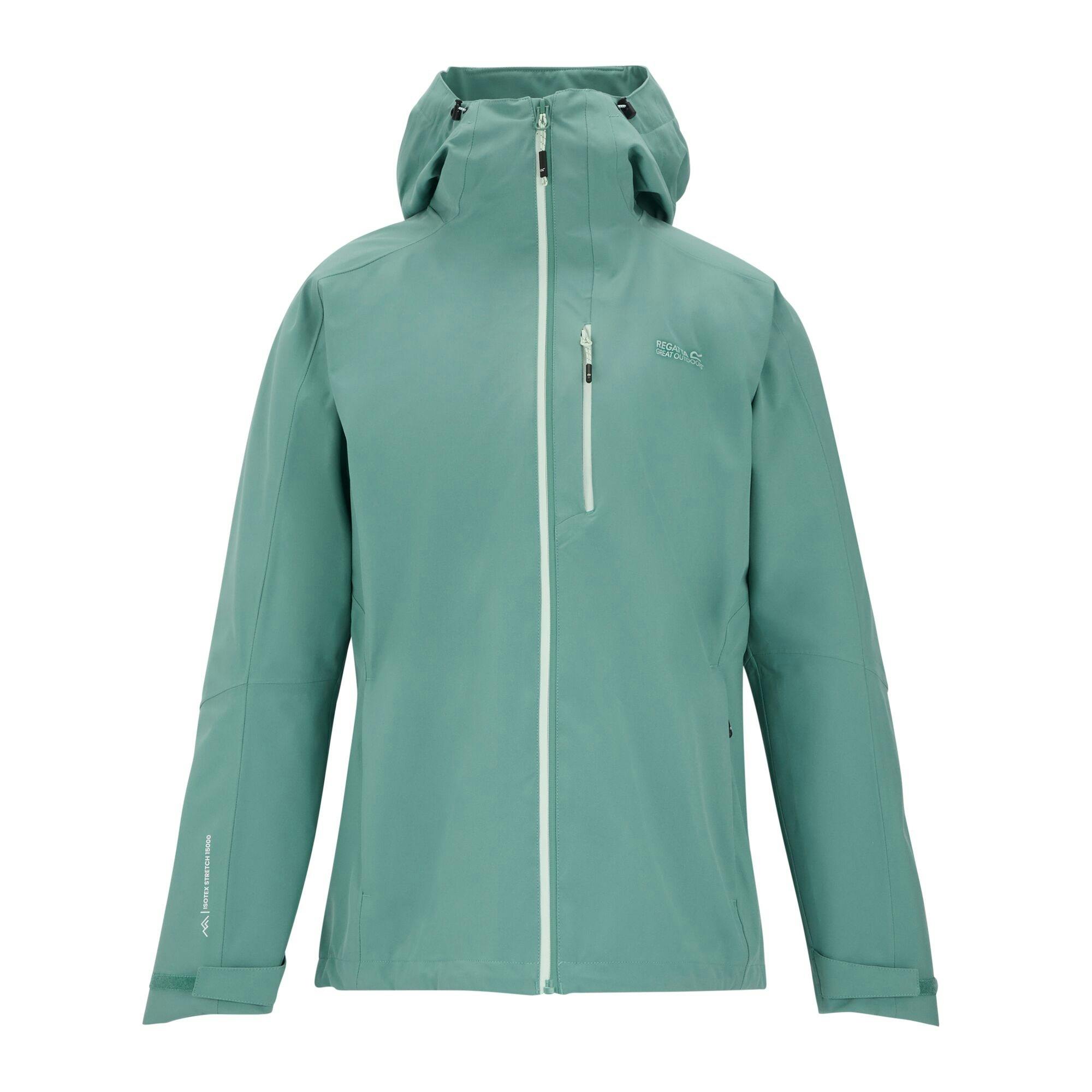 Regatta Women's Birchdale Ii Waterproof Jacket - Ivy Moss - 20 Uk - Ivy Moss - 100% Polyester