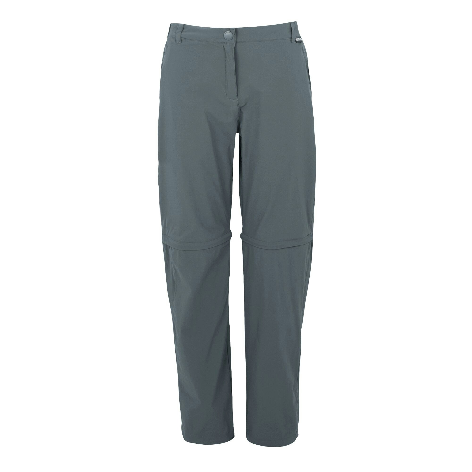 Regatta Women's Light/Grey / Travel Ii Packaway Hiking Trousers - Seal - Seal - Size 18 Uk R
