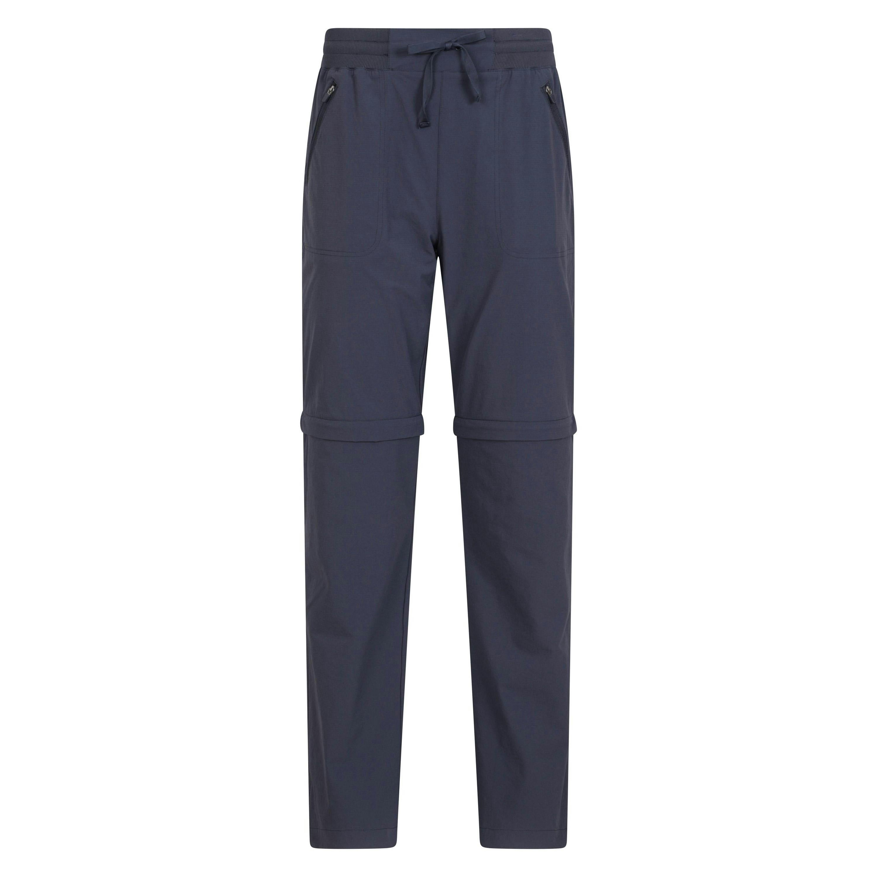 Mountain Warehouse Women's / Explorer Zip-Off Trousers - Navy - 16 Uk - Navy - 100% Mixed