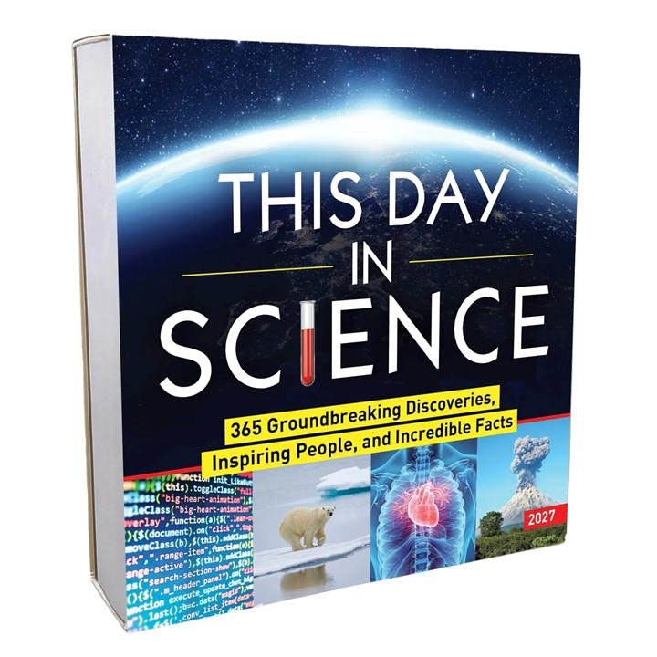 2027 This Day in Science Boxed Calendar by Sourcebooks - - Image 9