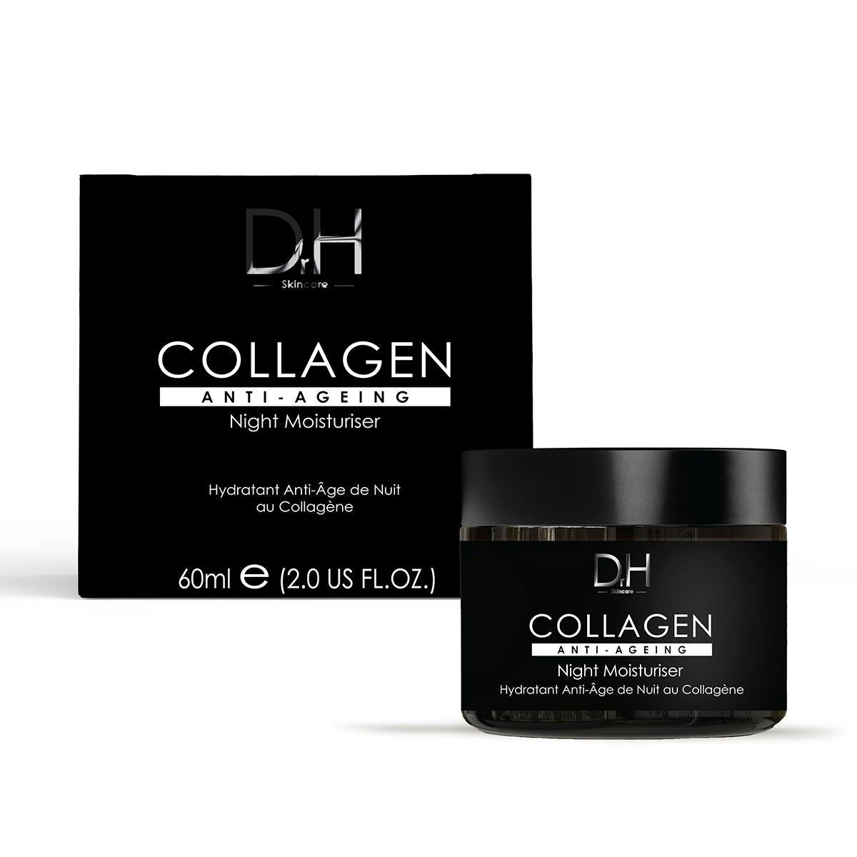Dr H Collagen Anti-Ageing Night Moisturiser 60Ml