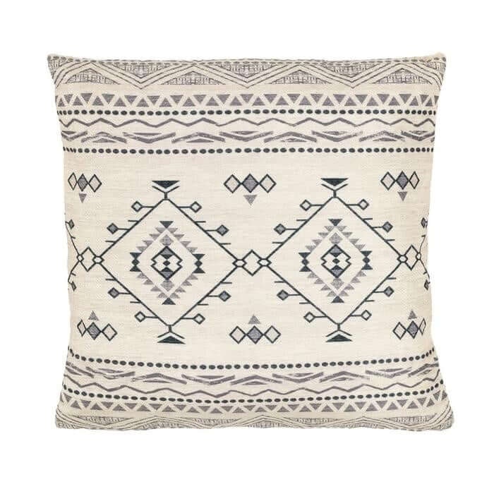 Rackhams Cream Vintage Chenille Cushion – 45X45 Cm