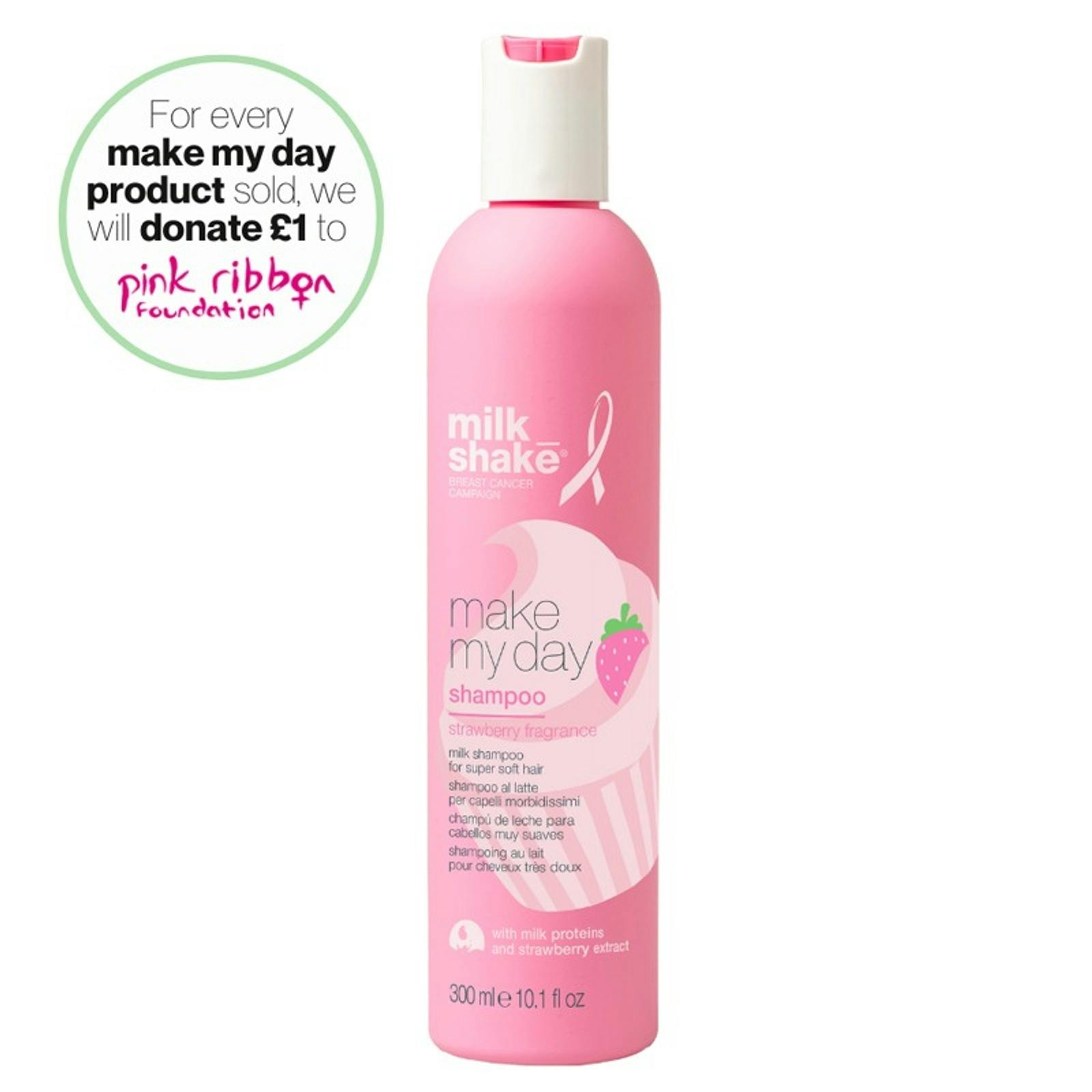 Milkshake Pink Make My Day Shampoo 300 Ml - 300 Ml