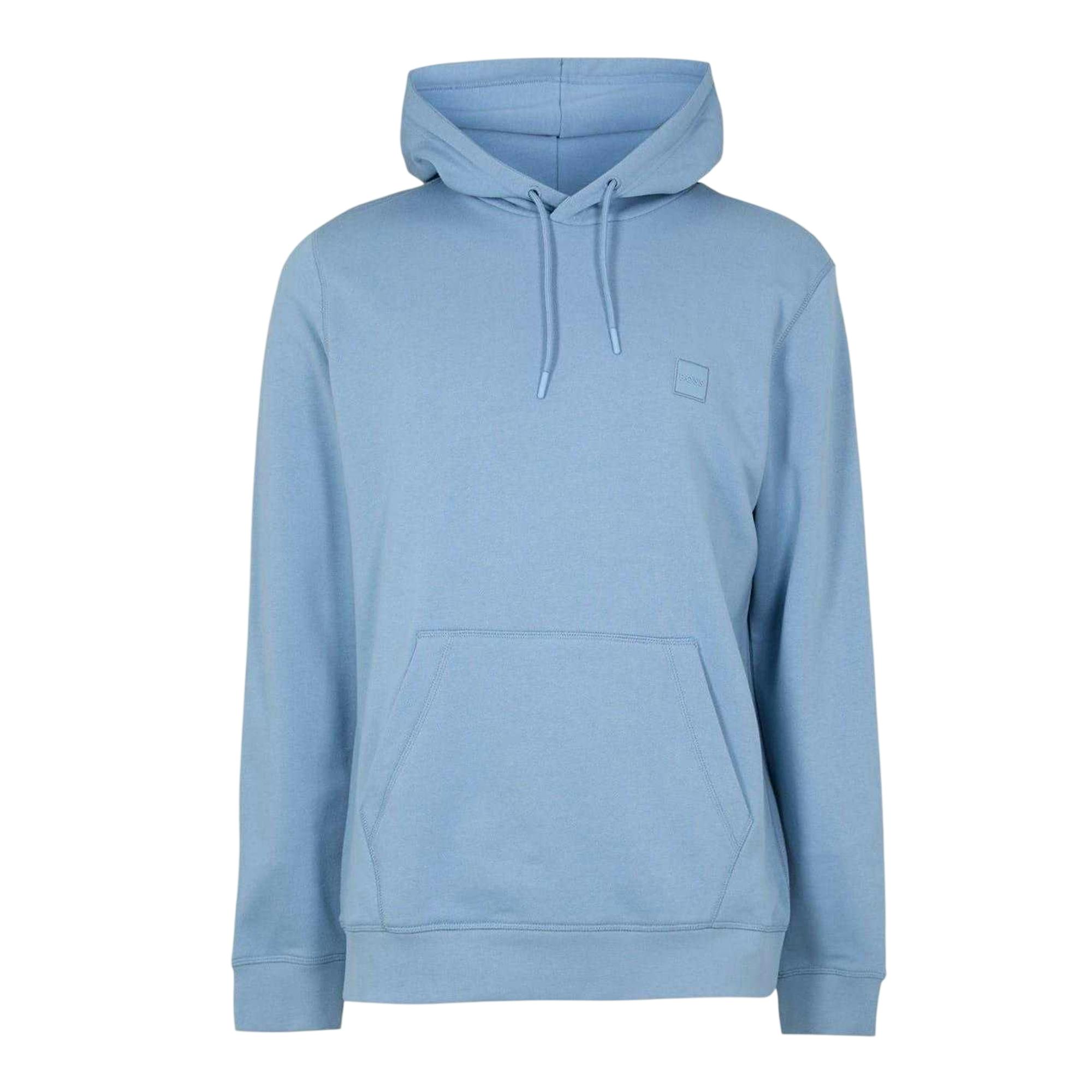 Boss Men's Light/Blue Wetalk Pullover Hoodie - Xl - 100% Cotton