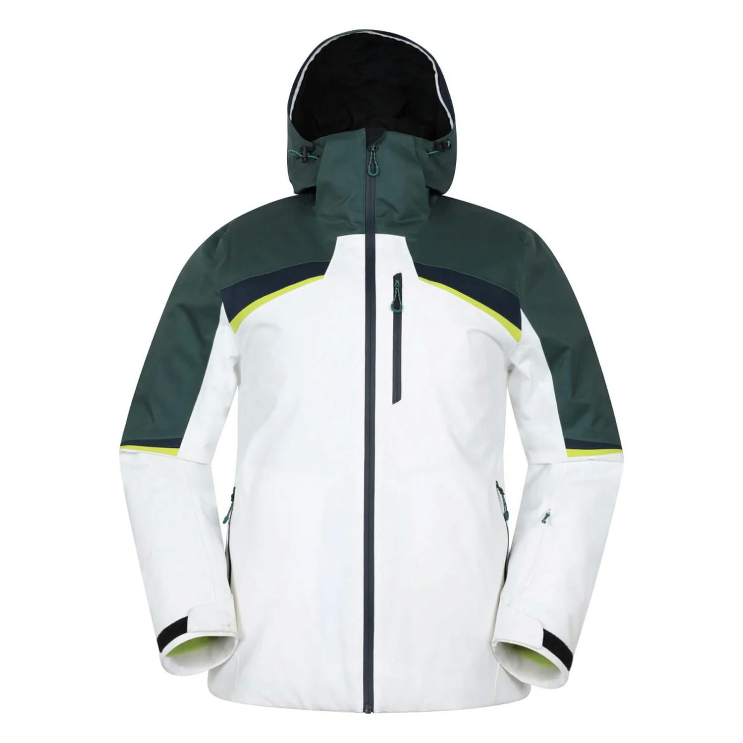 Mountain Warehouse Men's Dark Leo Extreme Ski Jacket - Teal - 3XL - Teal - 100% Polyester