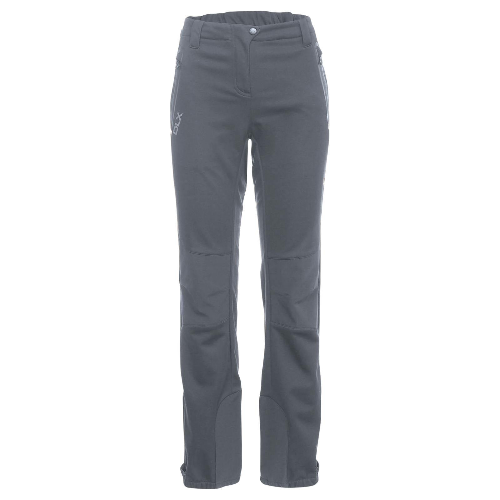 Trespass Women's Sola Softshell Outdoor Trousers - Carbon - Carbon - S - 100% Polyester