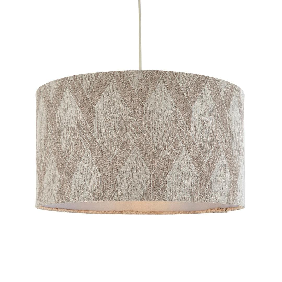 Pagazzi Lighting Silver Parisa Jacquard 40Cm Shade