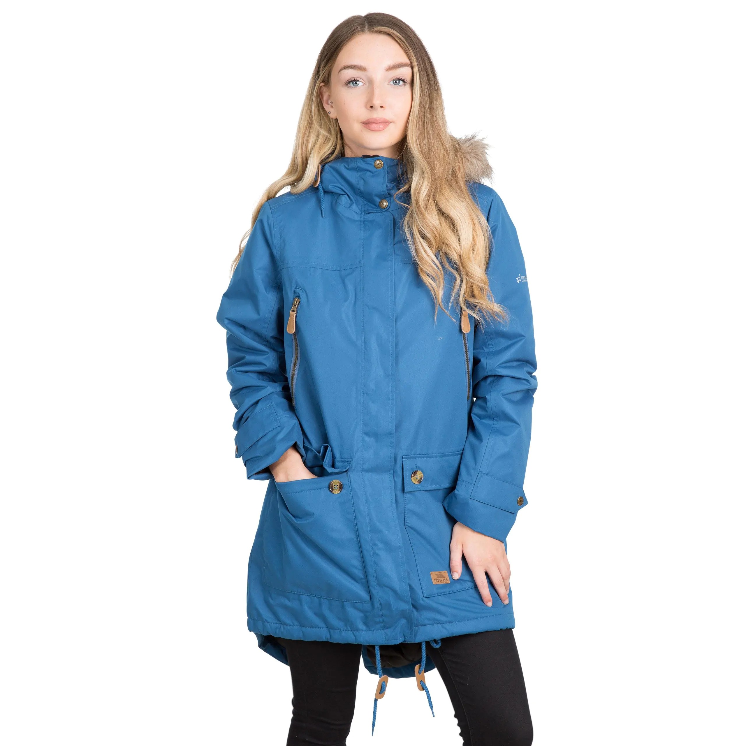 Trespass Women's Indigo Clea Waterproof Parka - Extra Large