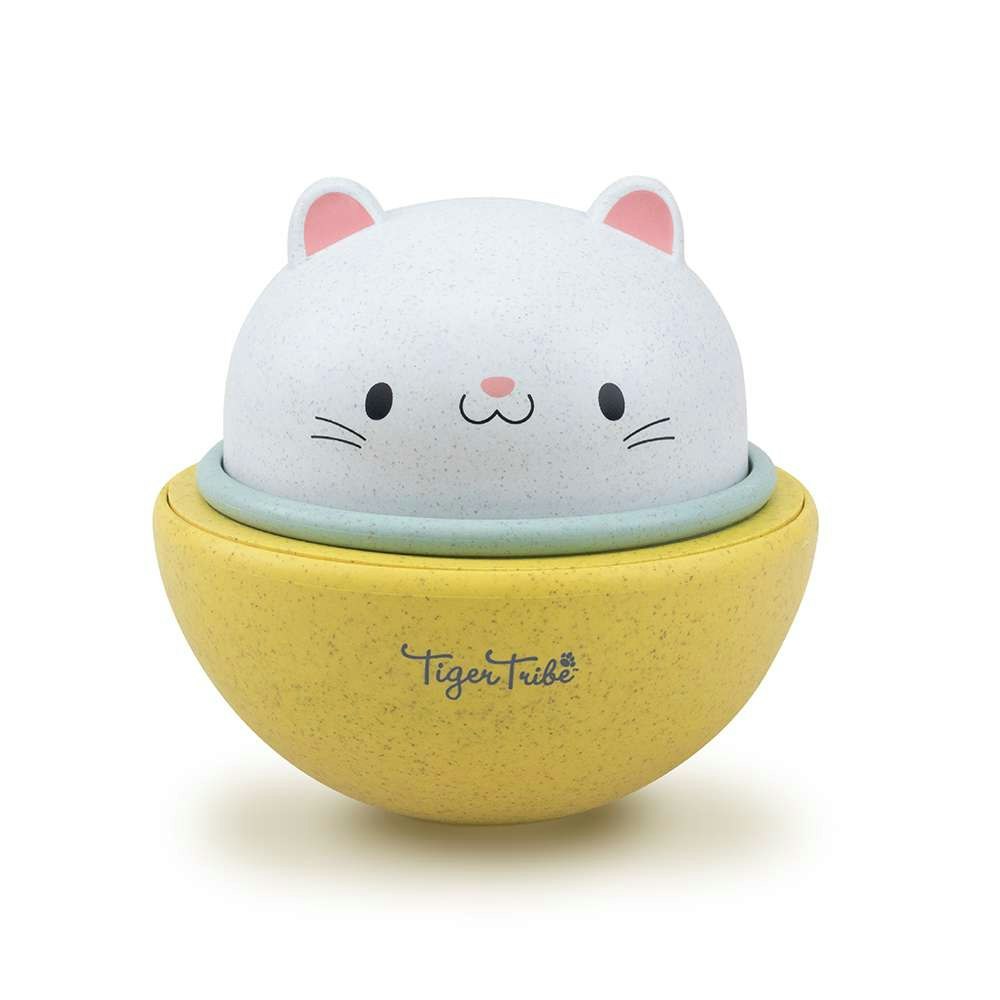 Tiger Tribe White/Pink/Yellow Rocking Rollers - Cat