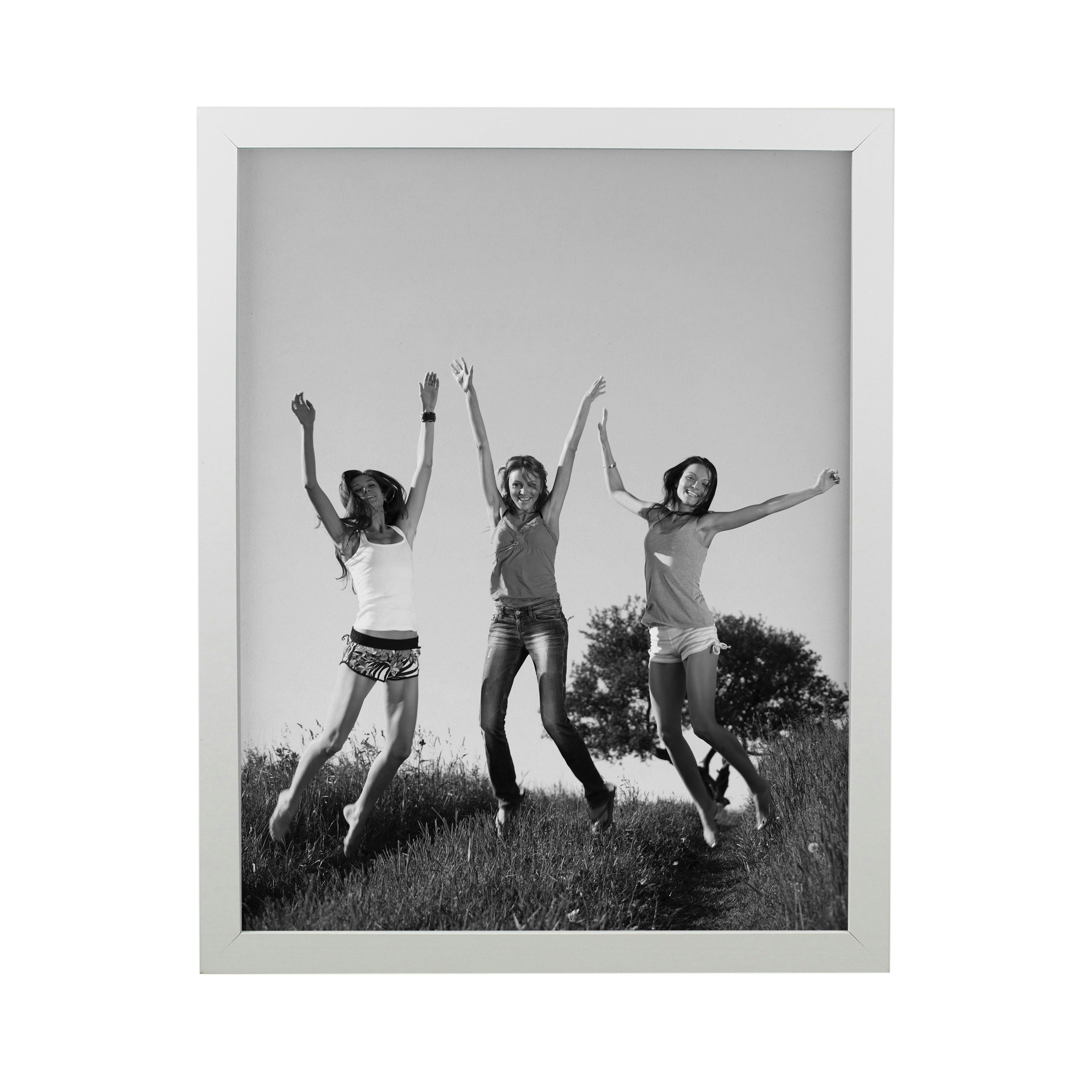 Personalised Memento Company White Personalised Photo Upload Poster Frame