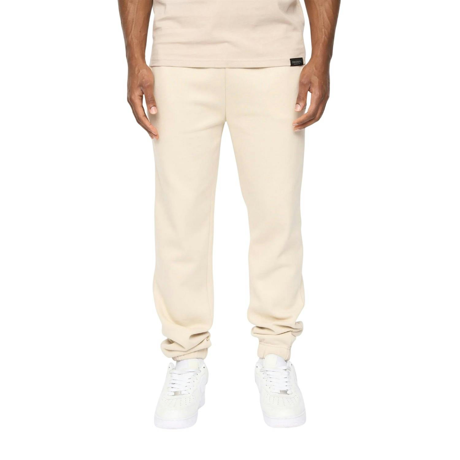 Crosshatch Men's Light Preece Jogging Bottoms - Stone - Xxl - Stone - 60% Cotton/40% Polyester