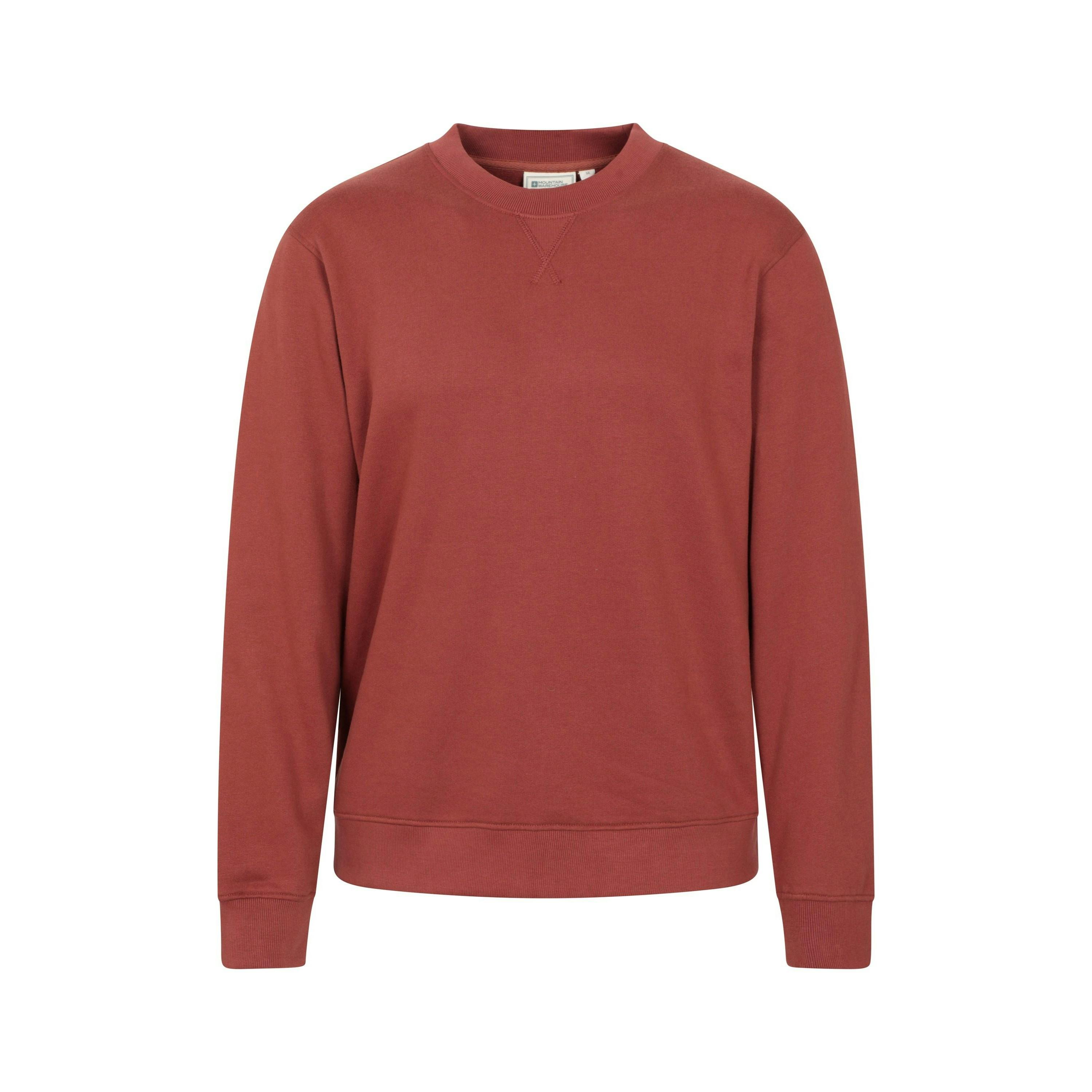 Mountain Warehouse Men's Hemsby Sweatshirt - Rust - 3XL - Rust - 100% Mixed