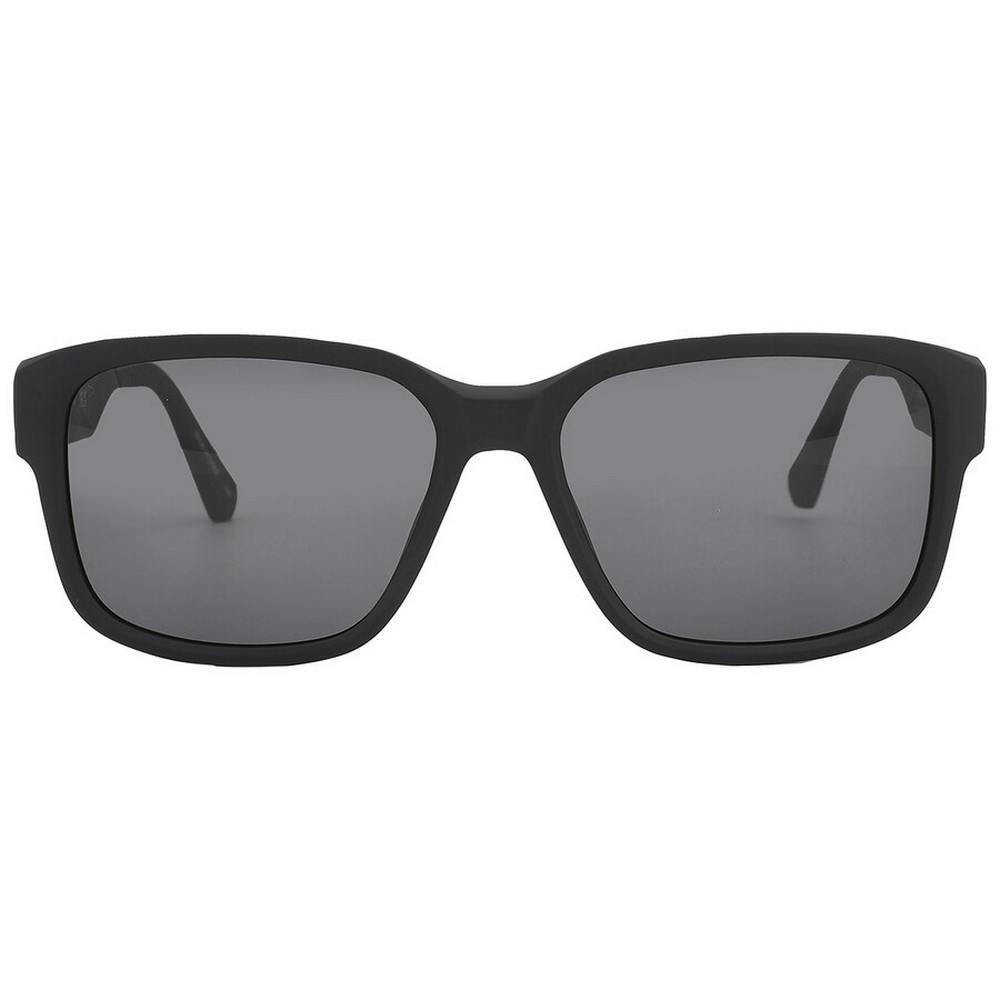Calvin Klein Men's Black/Grey Rectangular Sunglasses - One Size - 100% Mixed