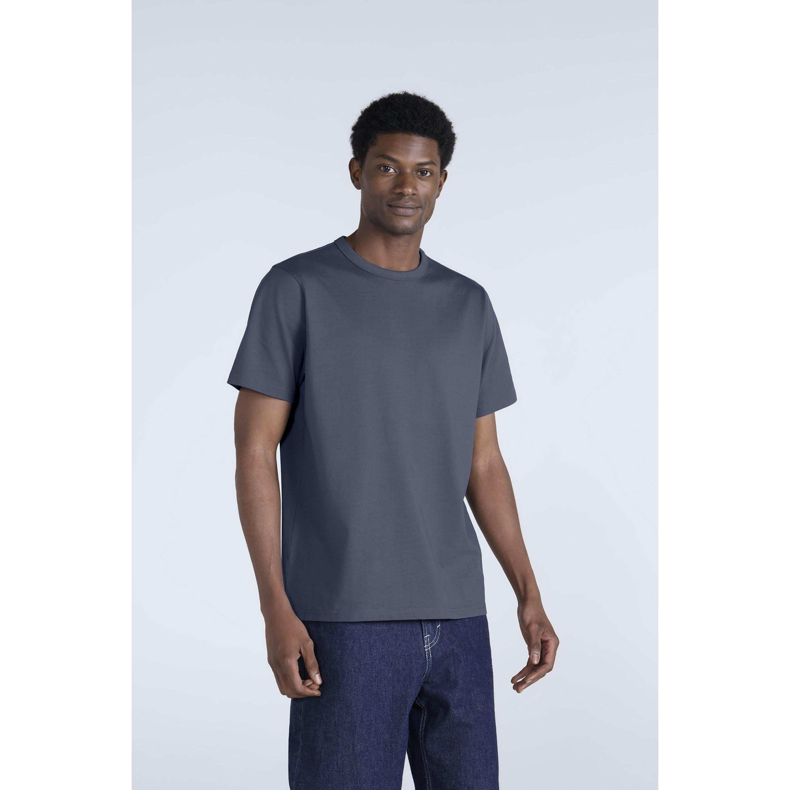 Animal Men's Blue Otis Plain Oversized T-Shirt - Xs - 100% Mixed