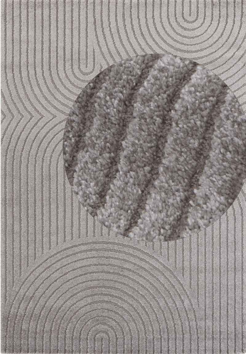Hanse Home Grey Panglao Soft Short-Pile Rug - 200X290 Cm