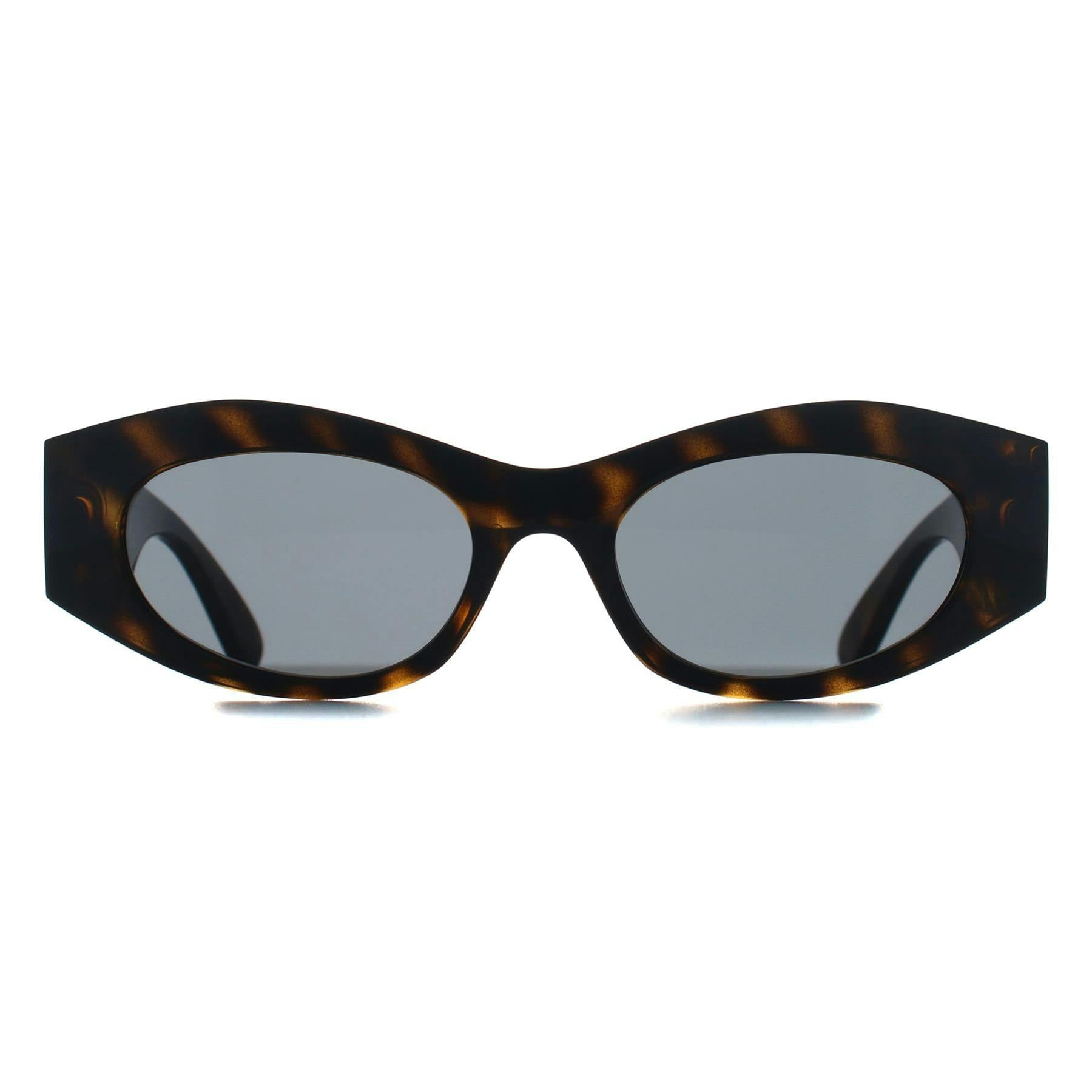 Versace Grey Woman Ve4480u 108/87 Sunglasses Injected Turtle Cat Eye Normal - Image 6