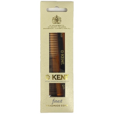 Kent Comb (A Ot) Handmade 112Mm Pocket Comb For Coarse / Fine Hair