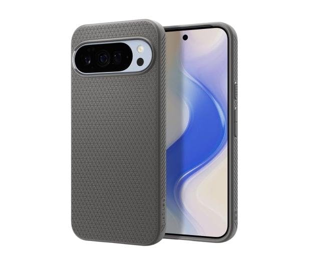 Spigen Grey Liquid Air Case With Pixelsnap For Google Pixel 10 Pro Xl 6.8" Marble - Acs09720