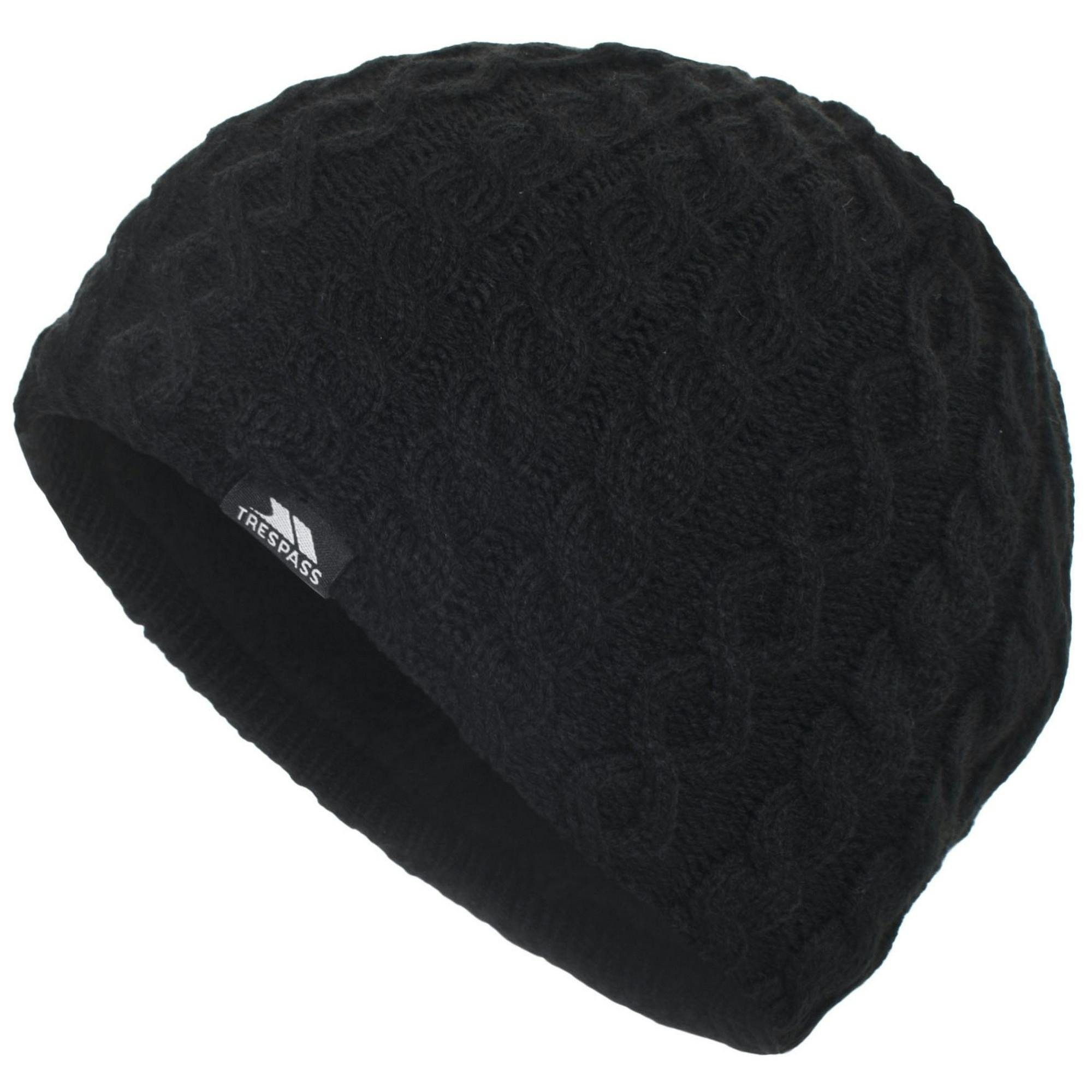 Trespass Womens/Ladies Kendra Beanie Hat (One Size) (Black) - Image 4