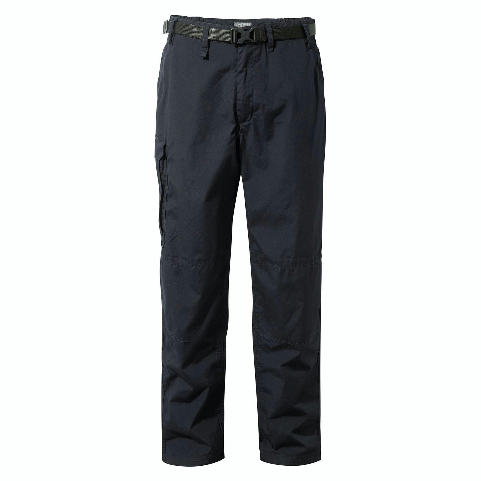 Craghoppers Men's Dark Kiwi Classic Trousers - Navy - Navy - 26L - 65% Polyester/35% Cotton