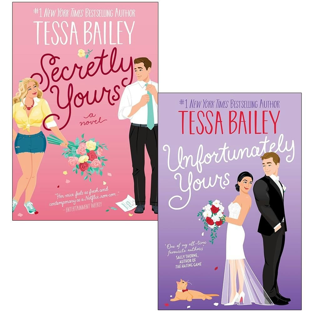 Avon Boys Tessa Bailey Vine Mess Collection 2 Books Set