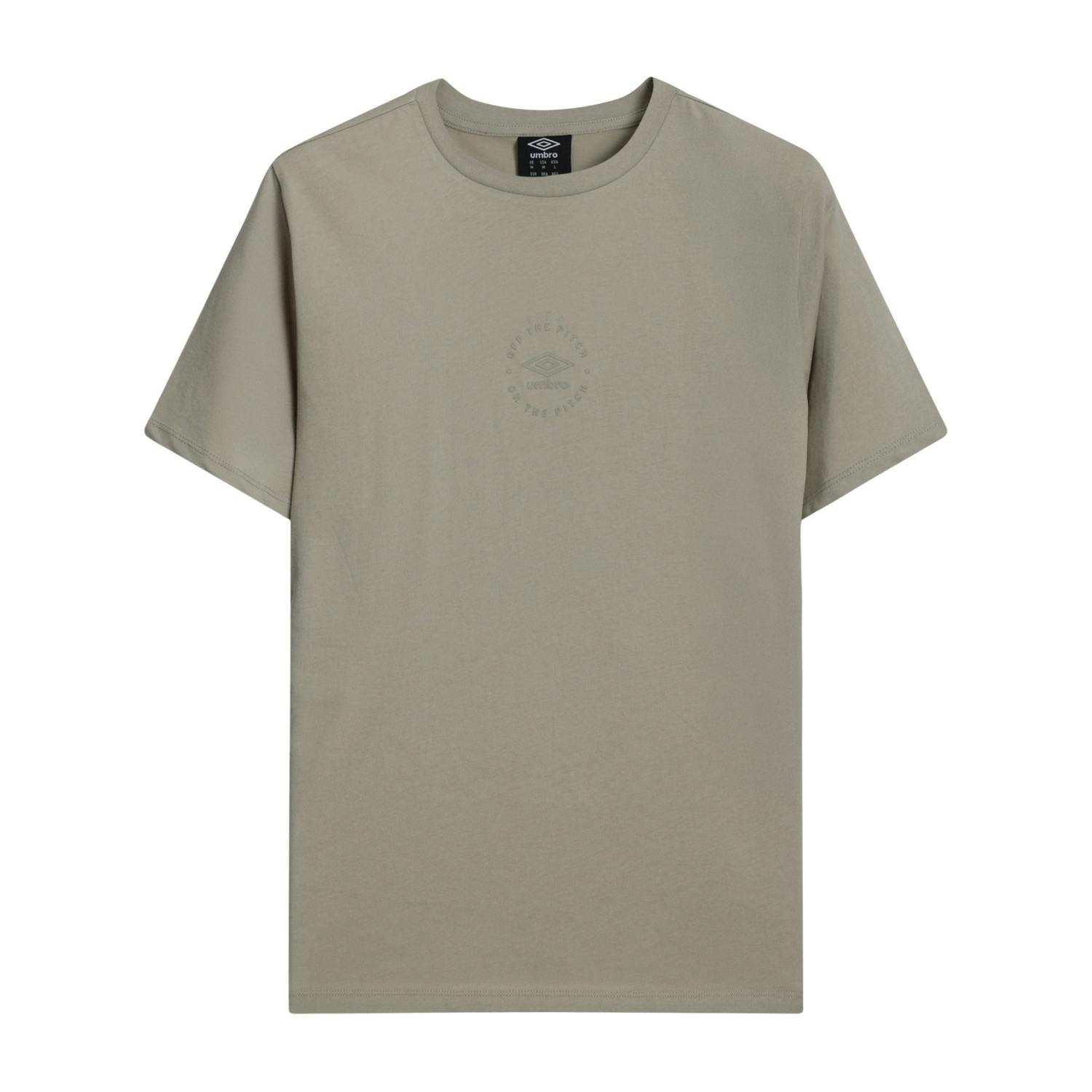 Umbro Men's Relaxed Fit T-Shirt - Abbeystone - Abbeystone - M - 100% Cotton