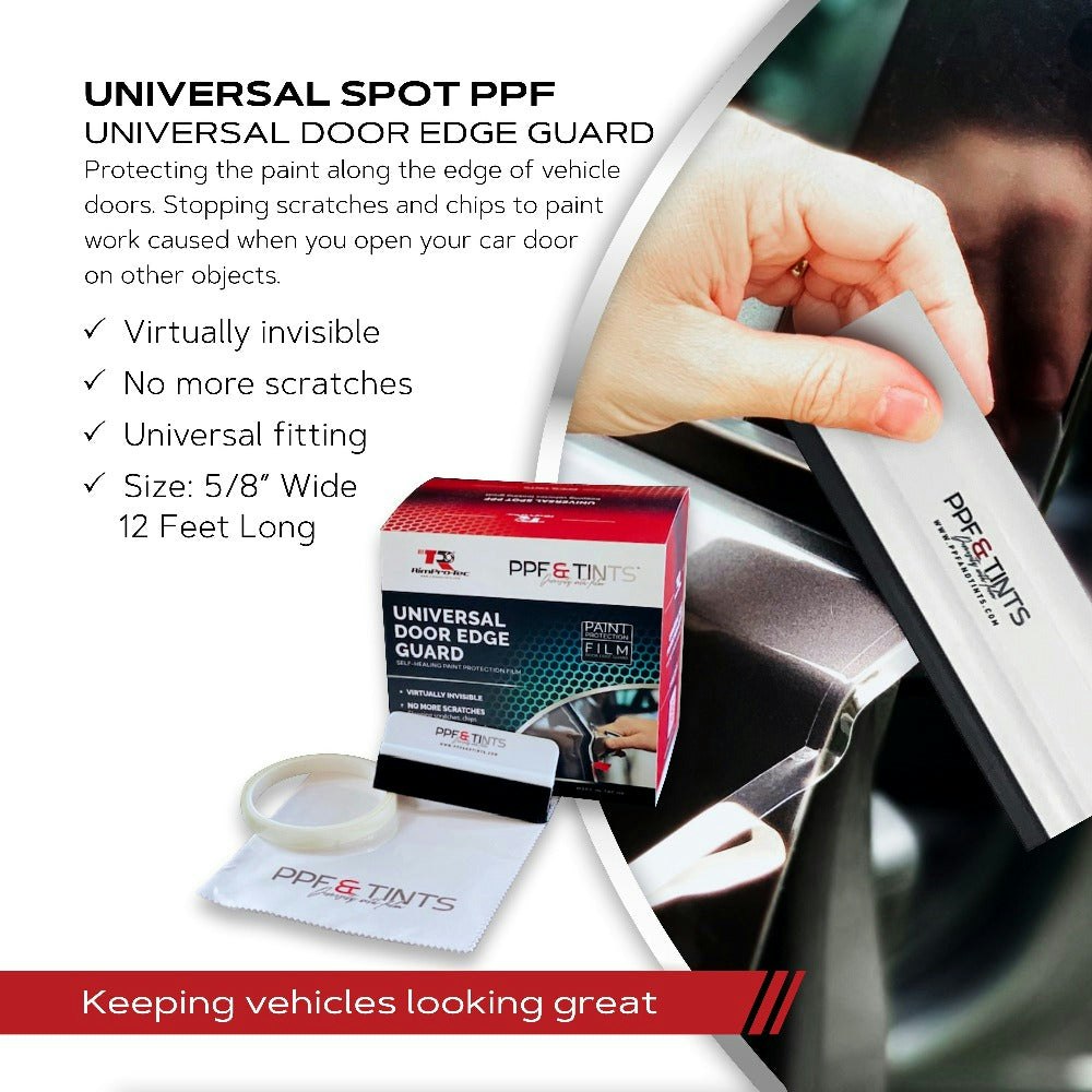 Rimpro-Tec Group Rimpro-Tec® Ppf&Tints™ Universal Car Door Edge Guards With Apply Kit