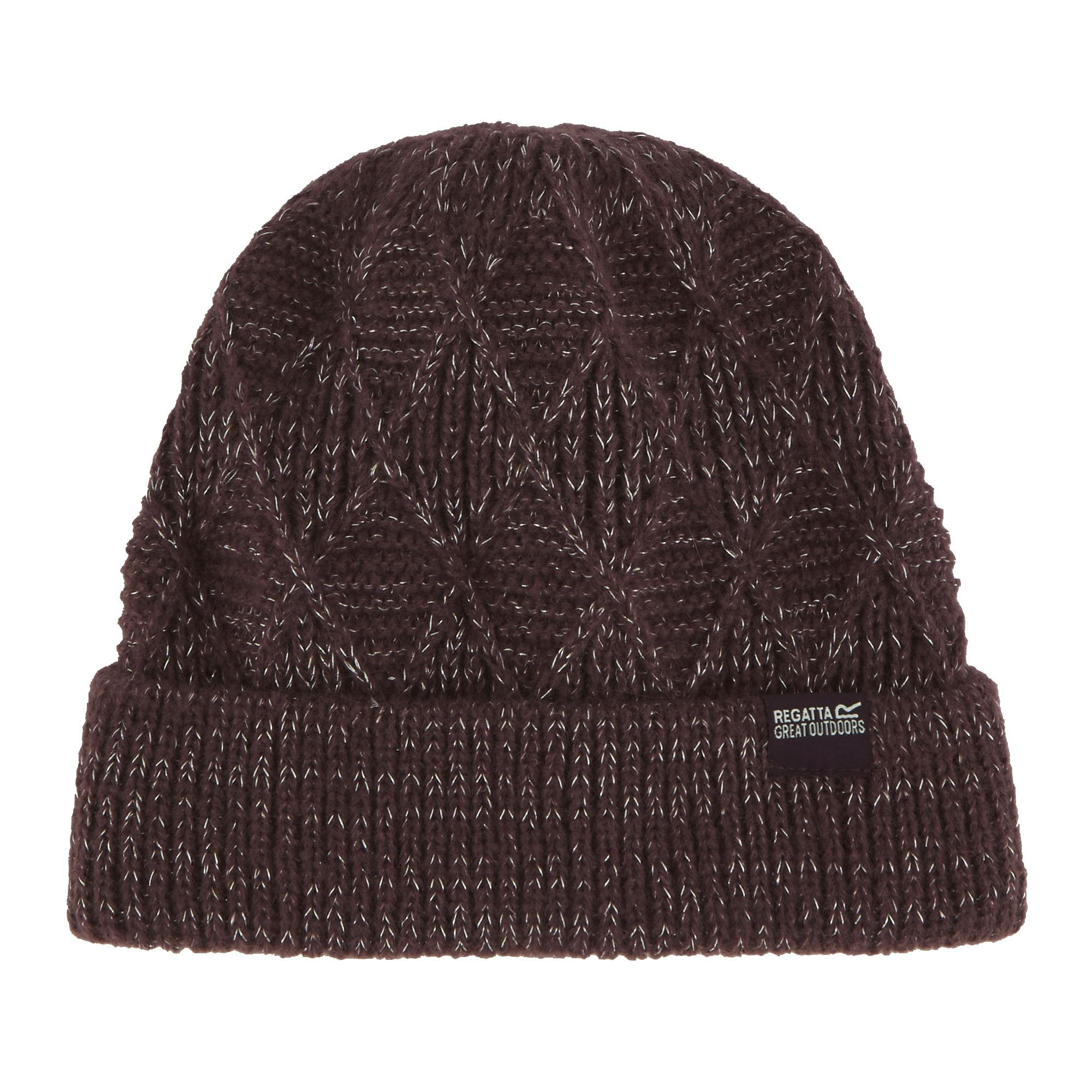 Regatta Women's Multimix Beanie - Fig - Fig - One Size - 90% Acrylic/10% Polyester