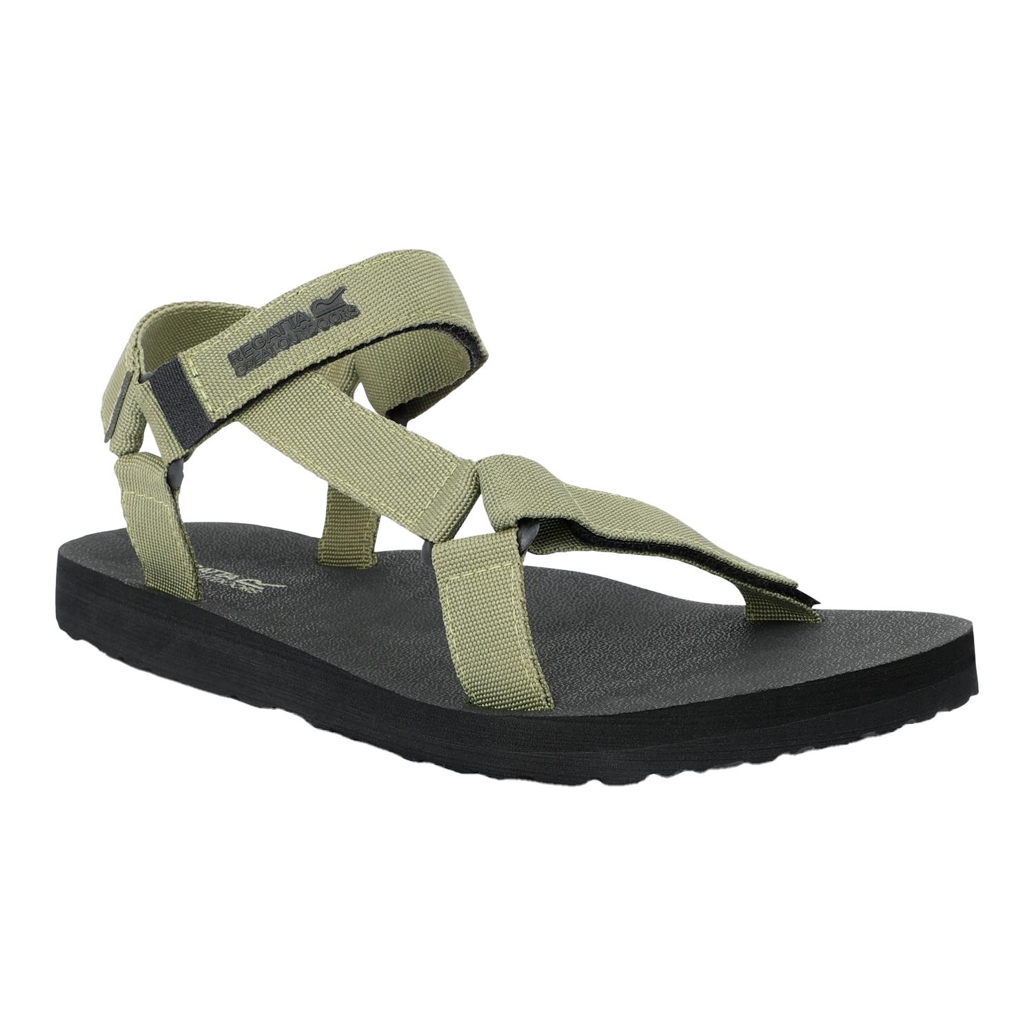 Regatta Men's Green/Black Vendeavour Sandals - Nephrite - 11 Uk - Nephrite - 95% Polyester/5% Polyamide