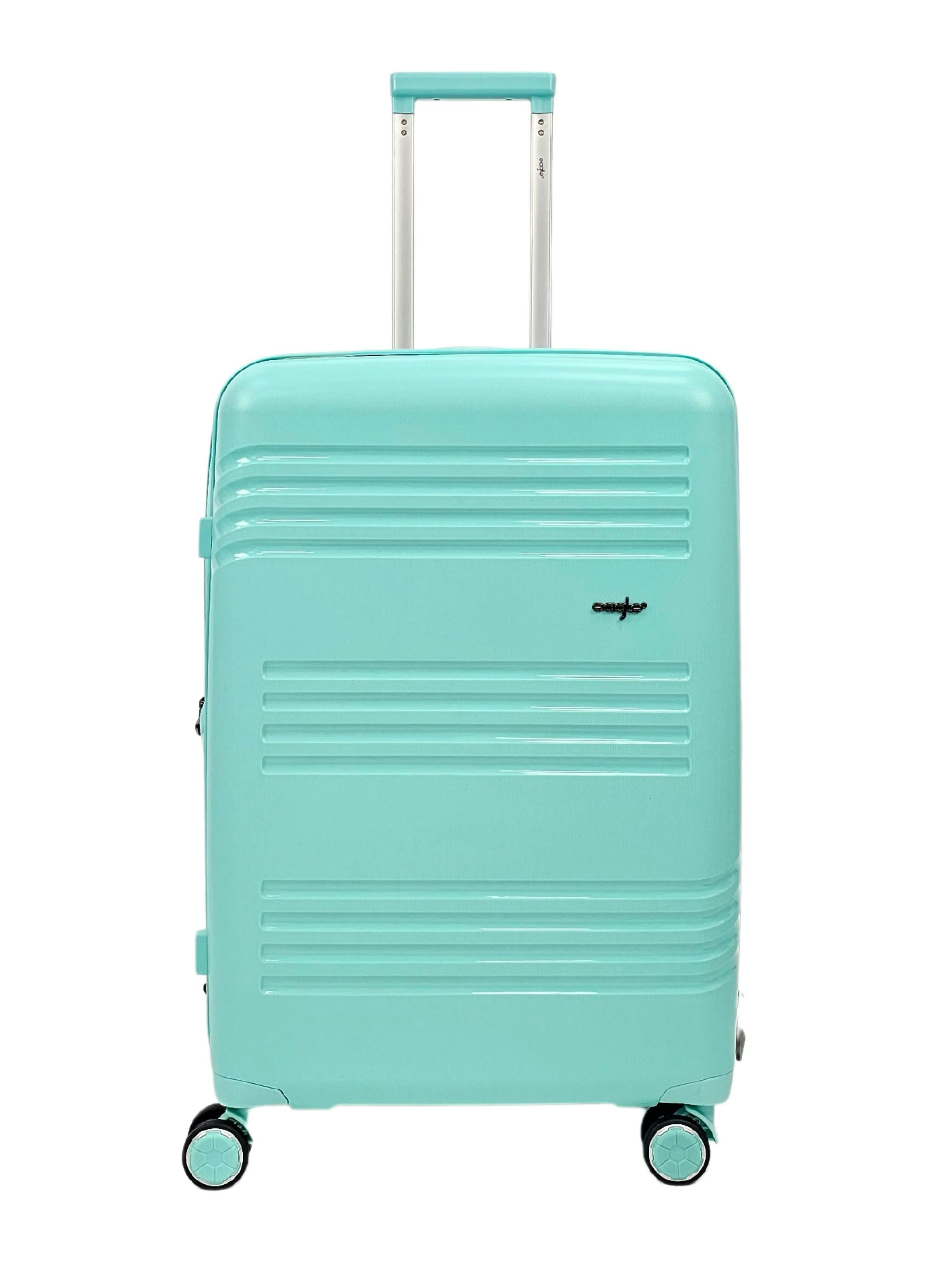 Truclothing Hard-Shell 4 Spinner Wheels Suitcase - Teal - Medium